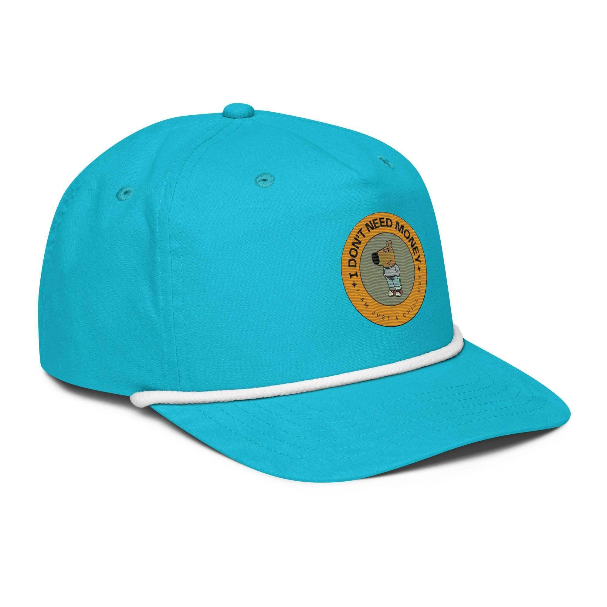 I Don't Need Money Golf Rope Cap - InvestmenTees