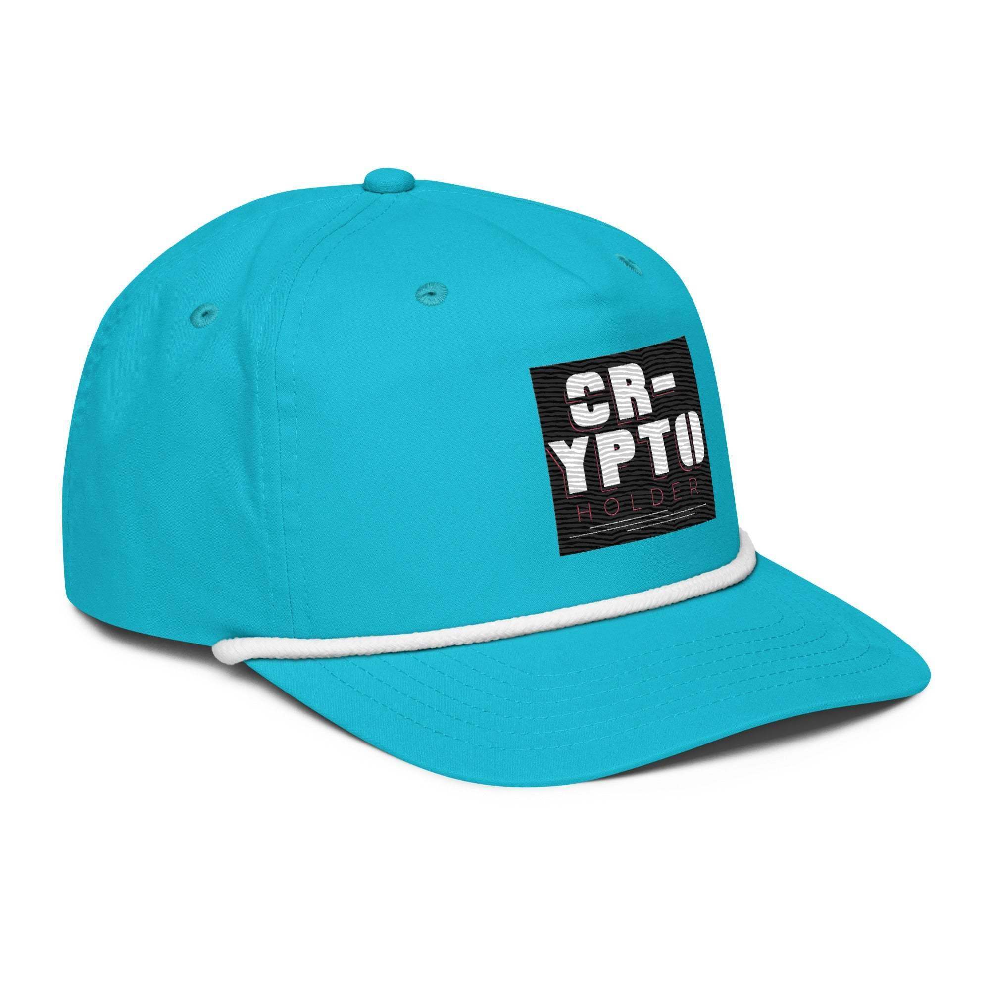 Crypto Holder Golf Rope Cap - InvestmenTees