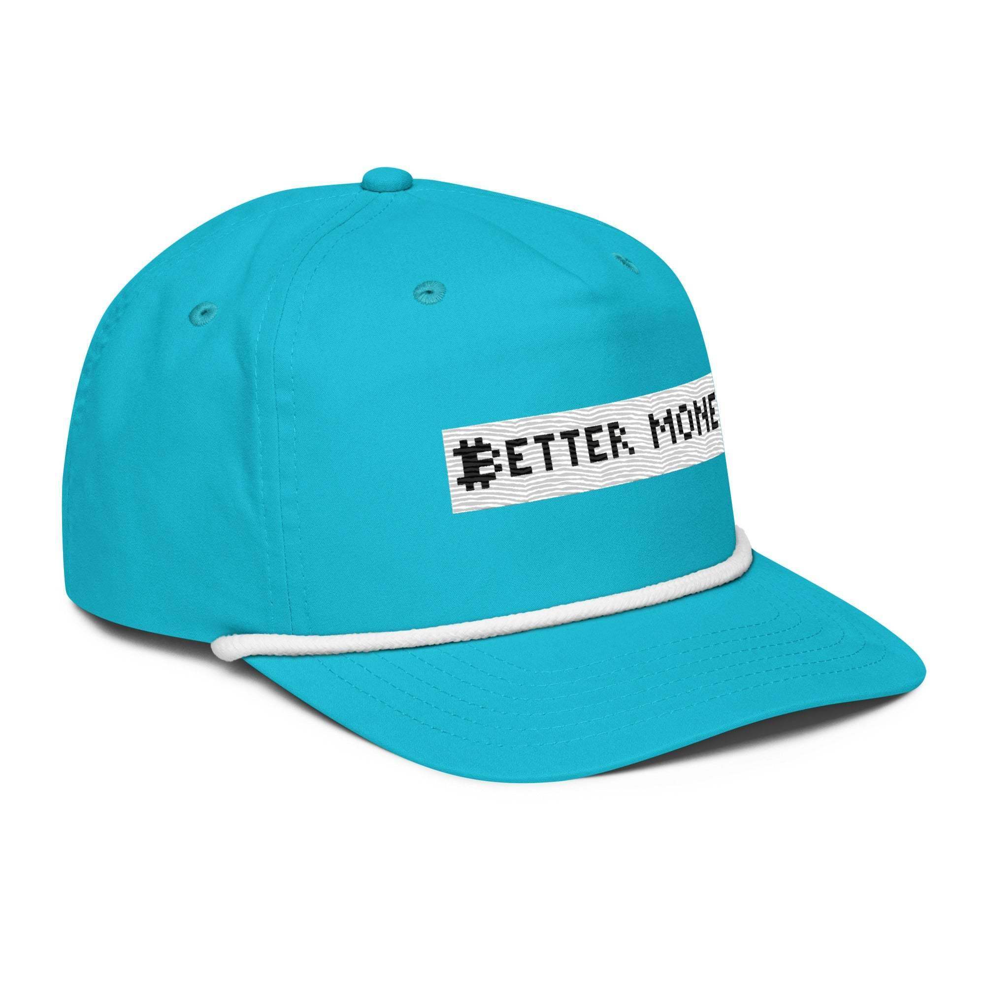 Better Money Golf Rope Cap - InvestmenTees