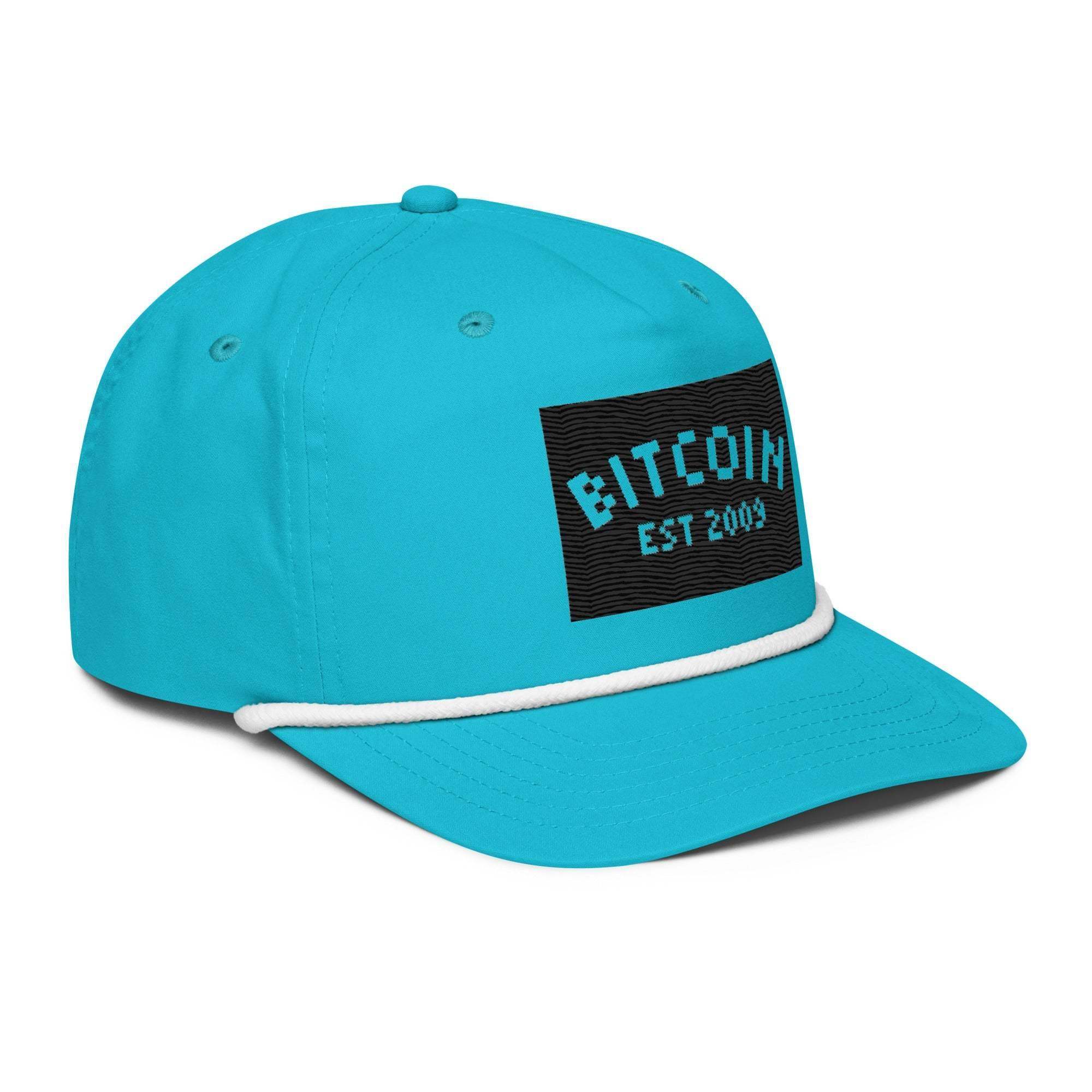 Bitcoin Est. 2009 Golf Rope Cap - InvestmenTees