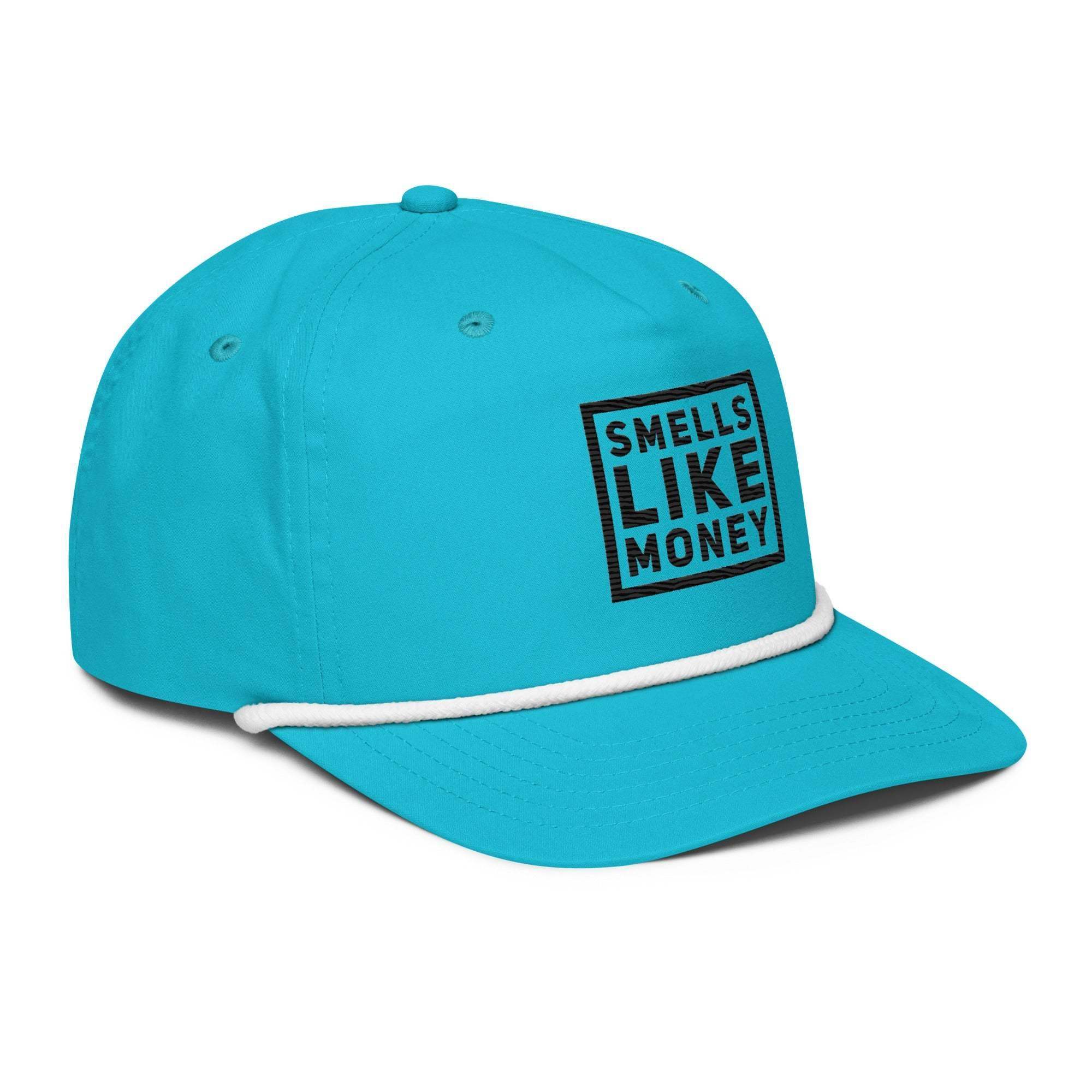 Smells Like Money Golf Rope Cap - InvestmenTees