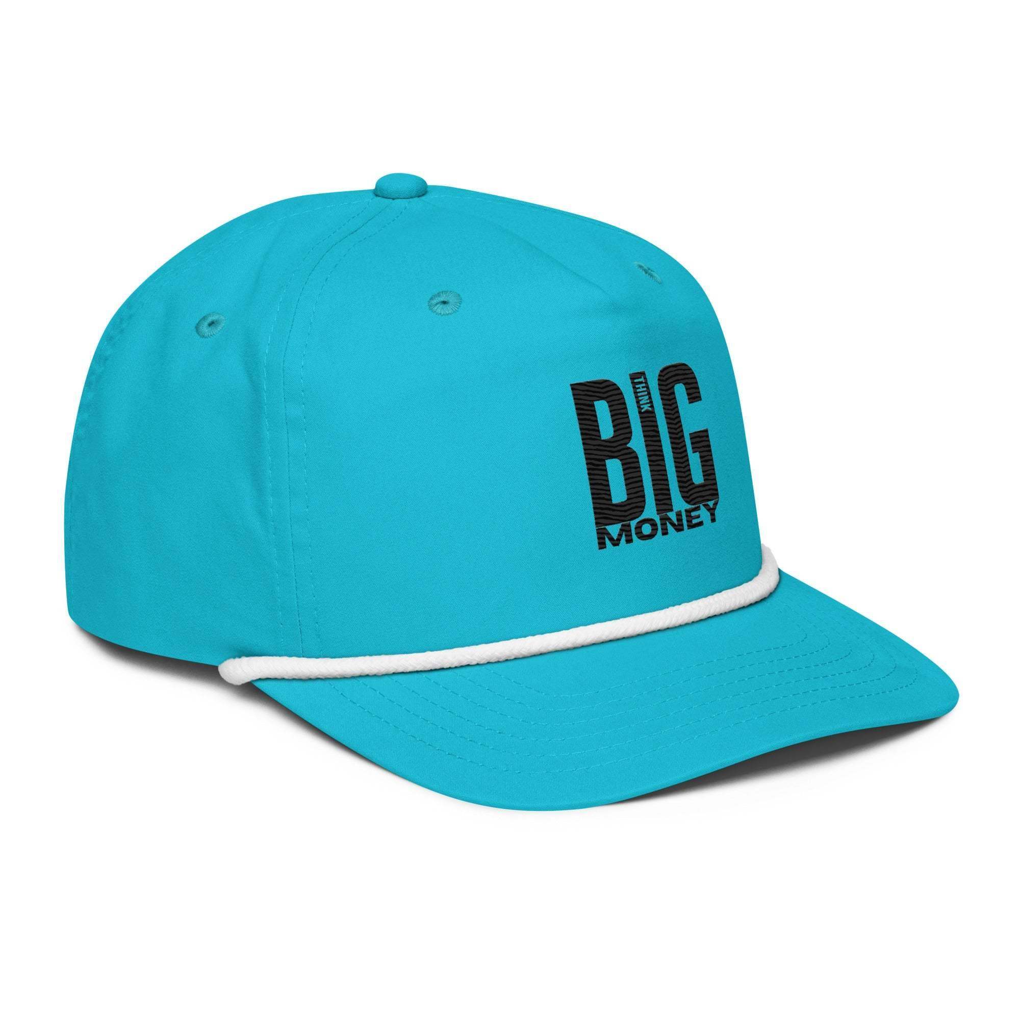 Think Big Money Golf Rope Cap - InvestmenTees