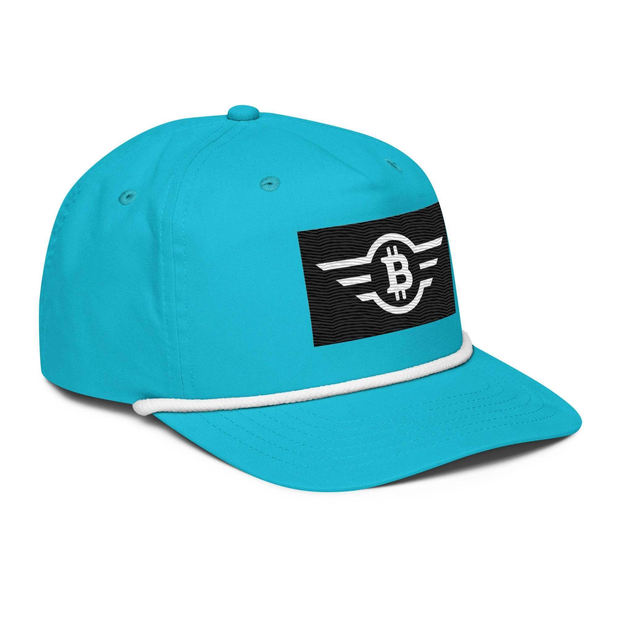 Bitcoin Aviation Golf Rope Cap - InvestmenTees