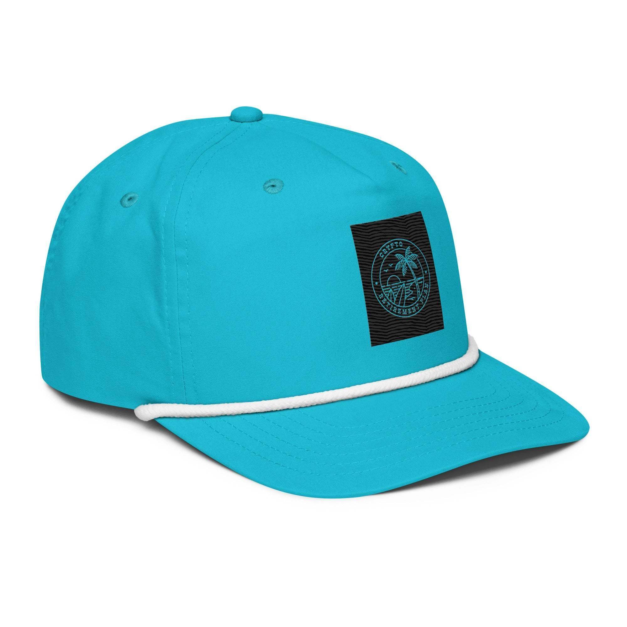 Crypto Retirement Plan Golf Rope Cap - InvestmenTees