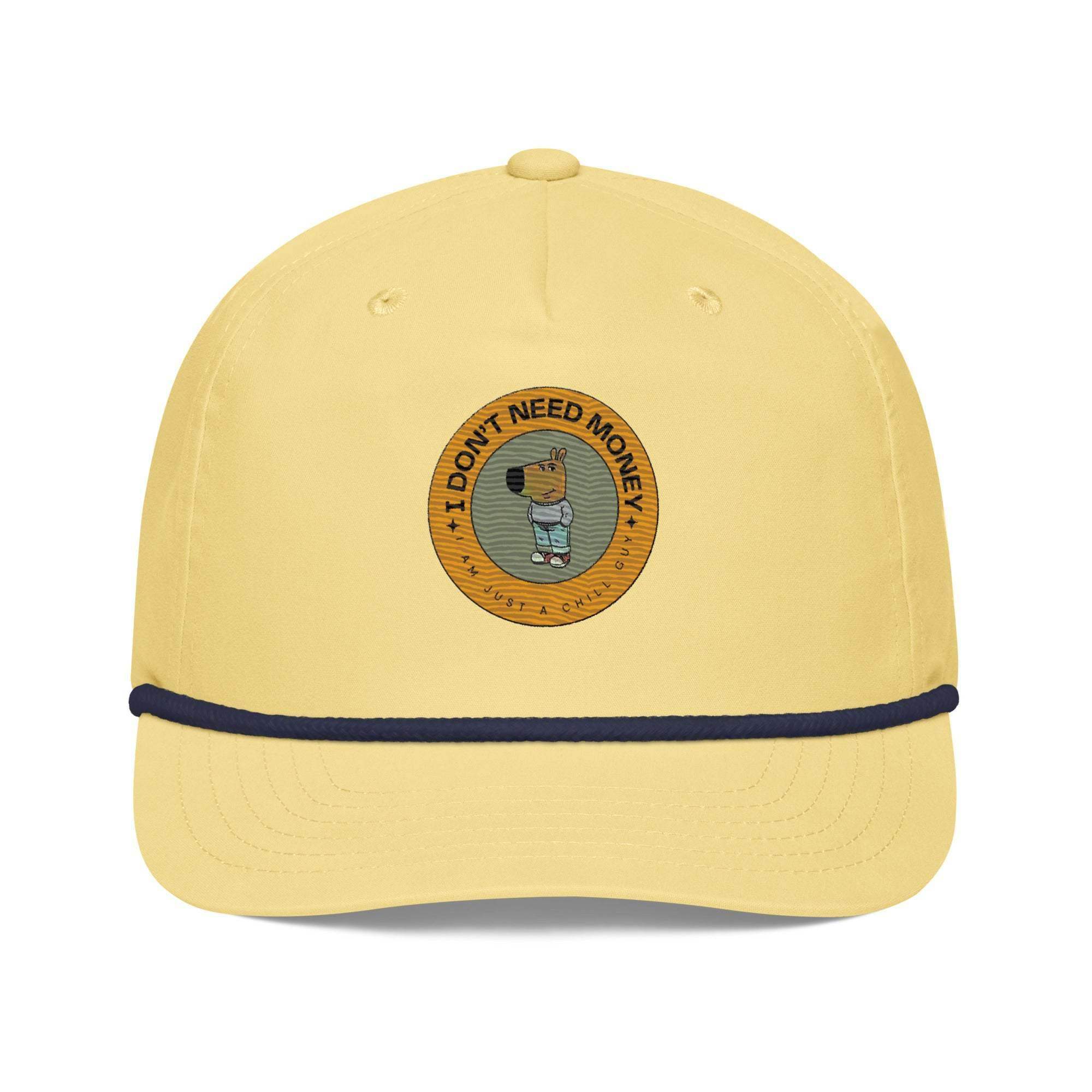 I Don't Need Money Golf Rope Cap - InvestmenTees