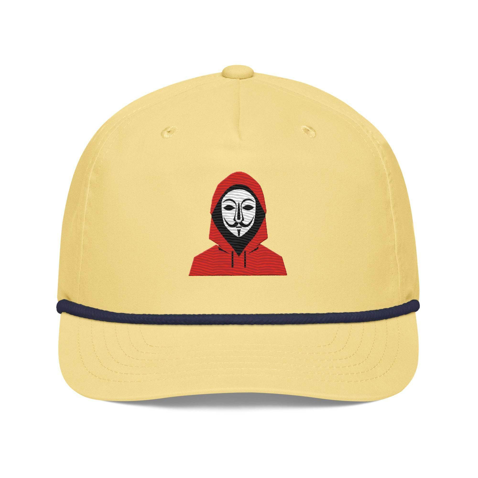 Crypto Hacker Golf Rope Cap - InvestmenTees