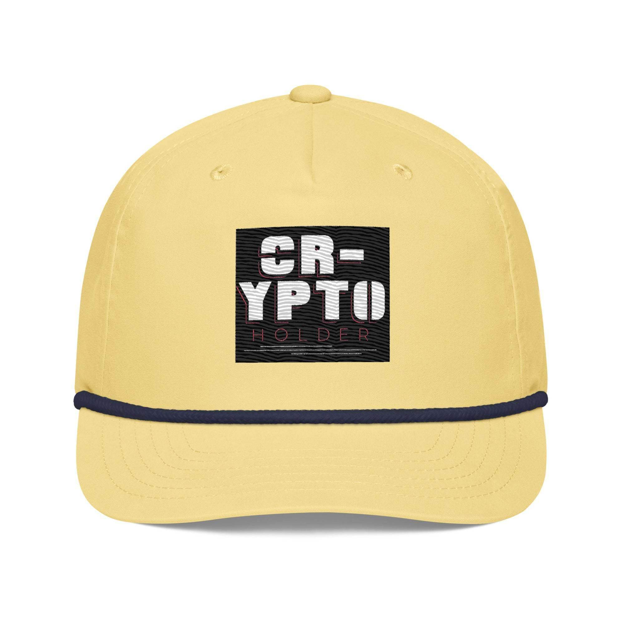 Crypto Holder Golf Rope Cap - InvestmenTees
