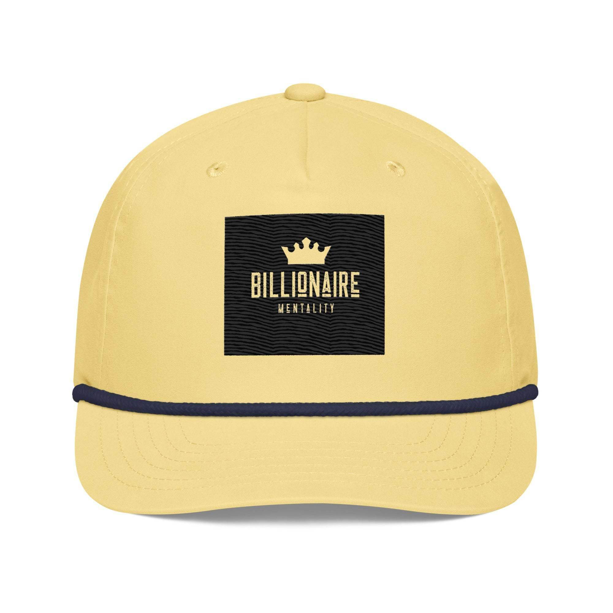 Billionaire Mentality Golf Rope Cap - InvestmenTees