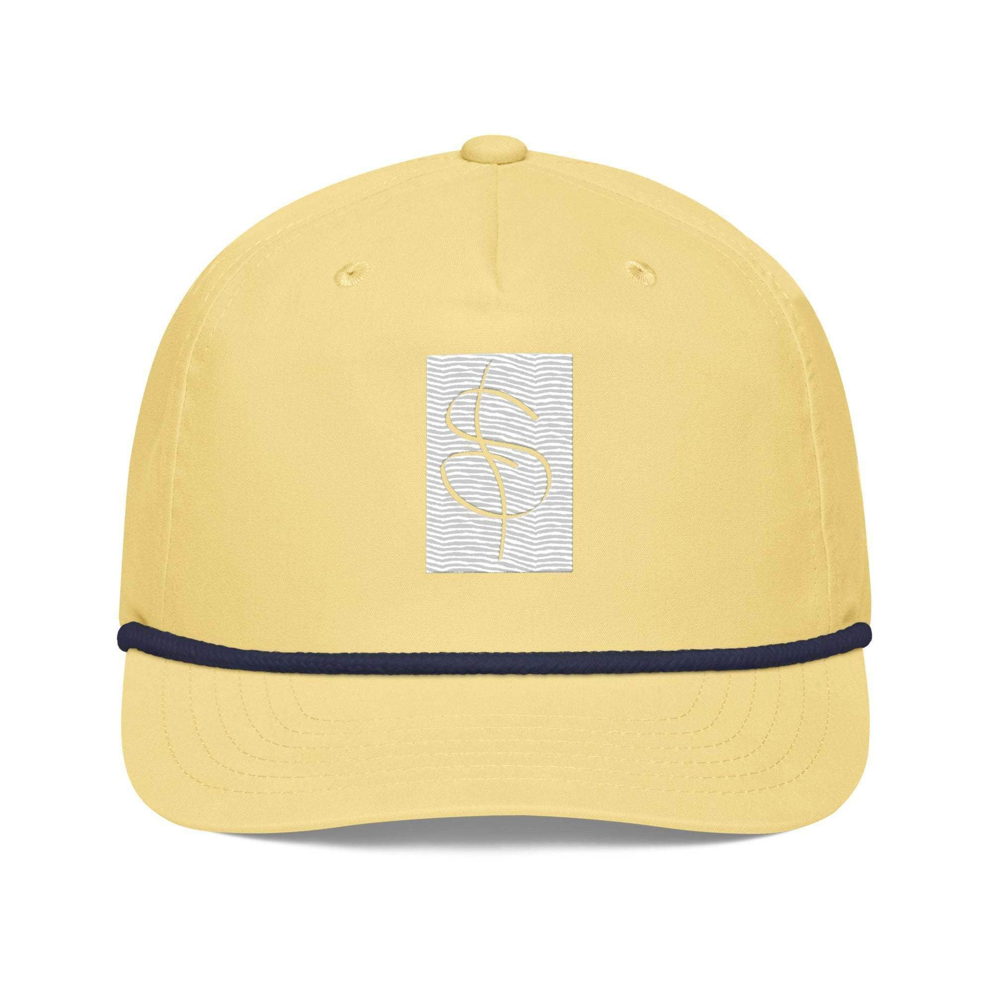 Dollar Symbol Golf Rope Cap - InvestmenTees