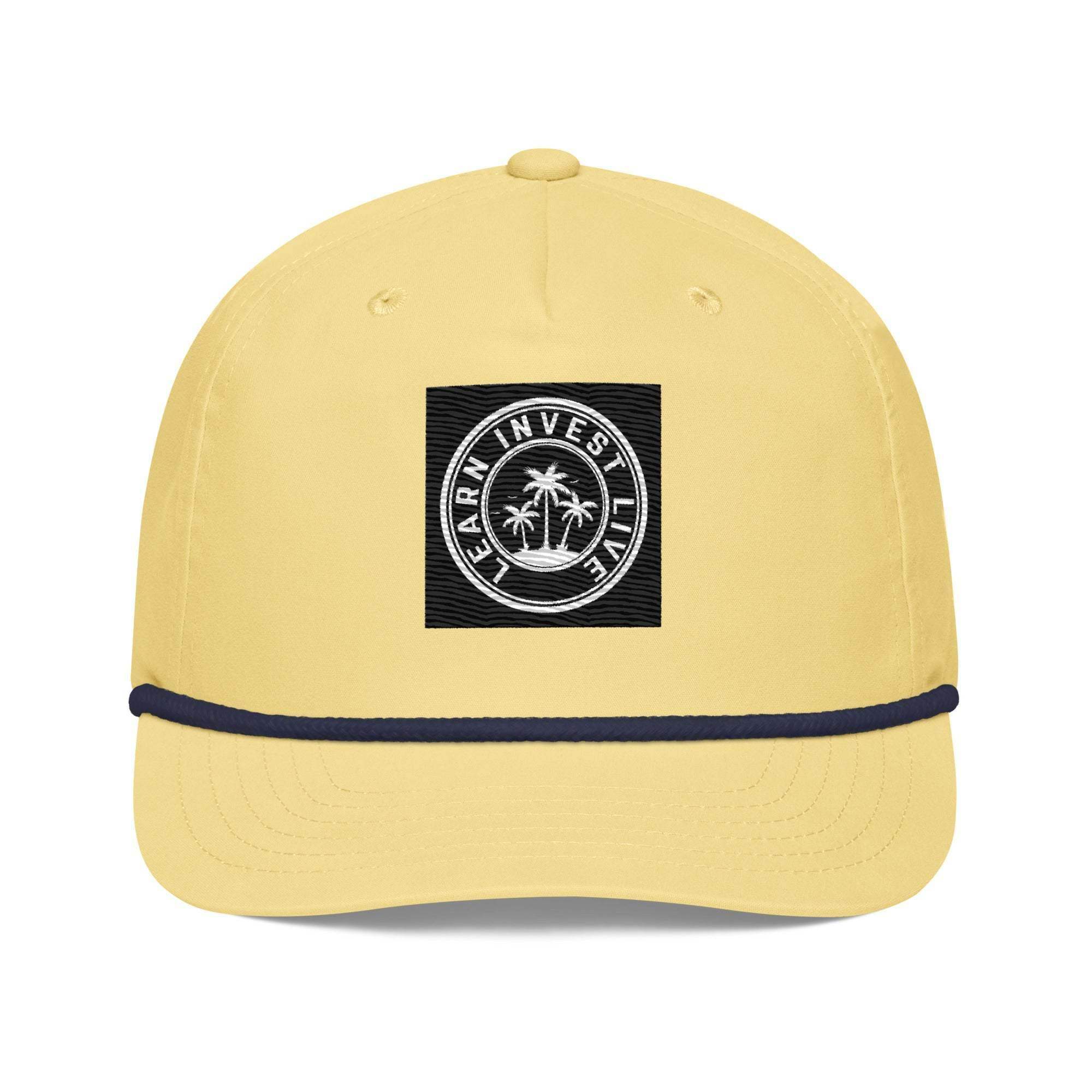 Learn | Invest | Live Golf Rope Cap - InvestmenTees