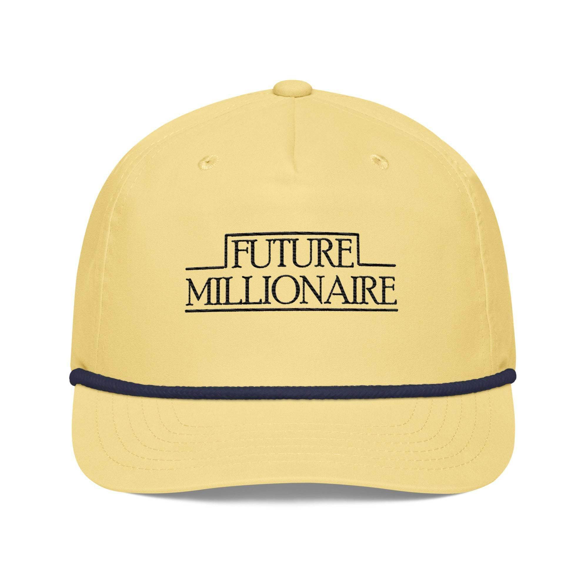 Future Millionaire Golf Rope Cap - InvestmenTees