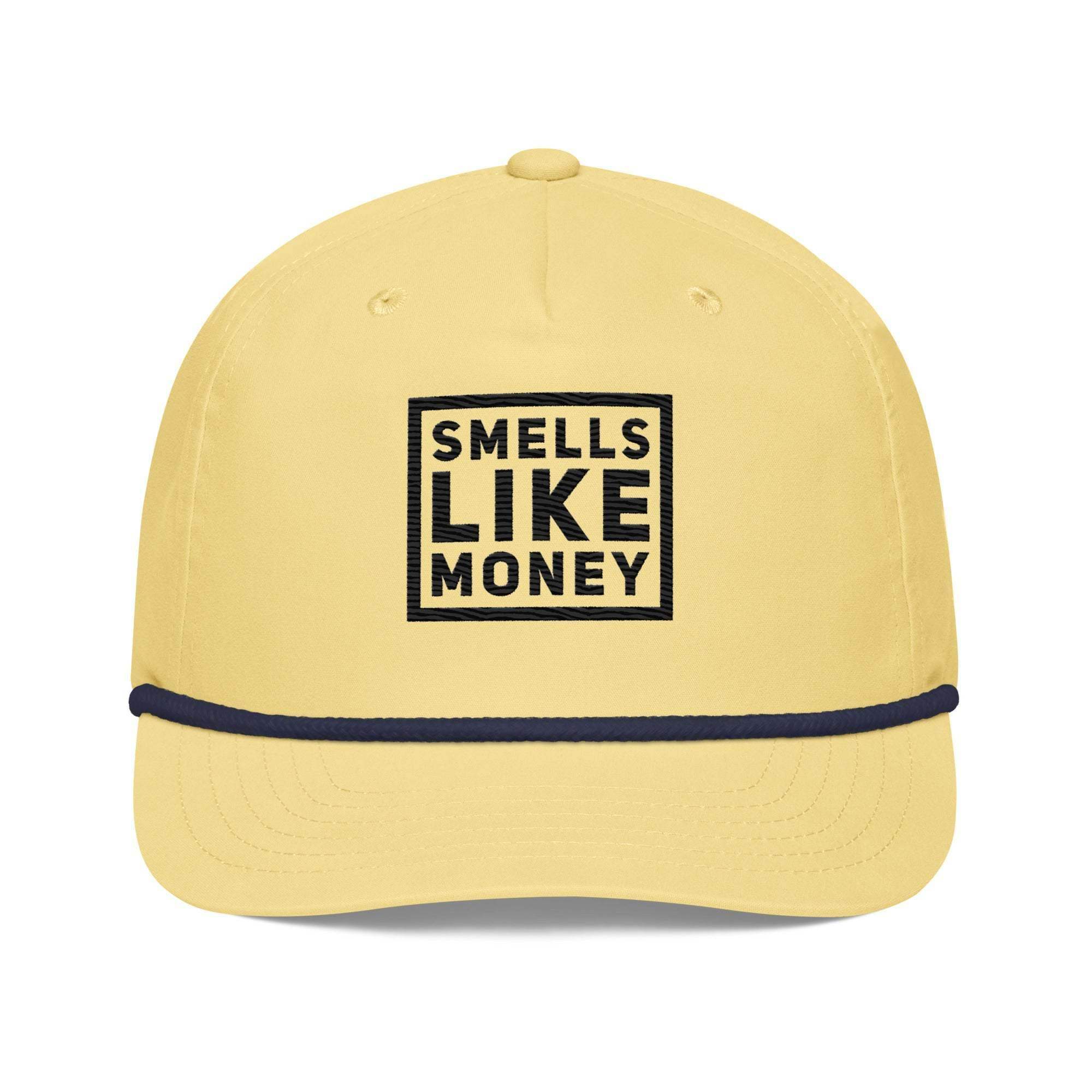 Smells Like Money Golf Rope Cap - InvestmenTees