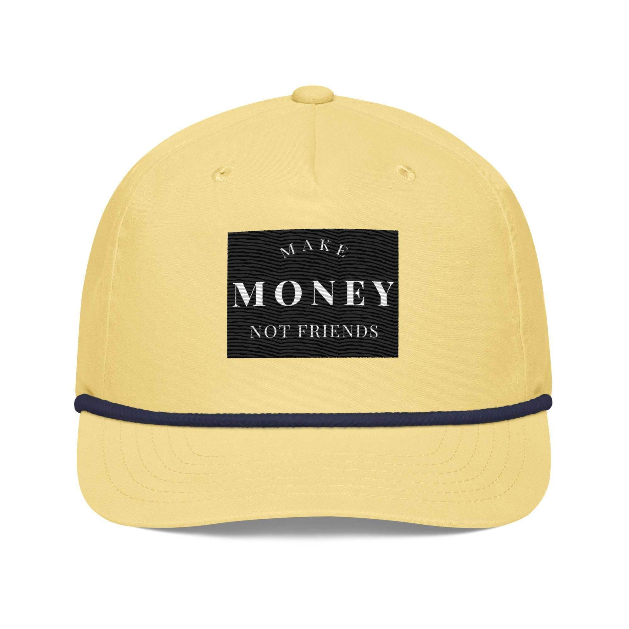 Make Money Golf Rope Cap - InvestmenTees