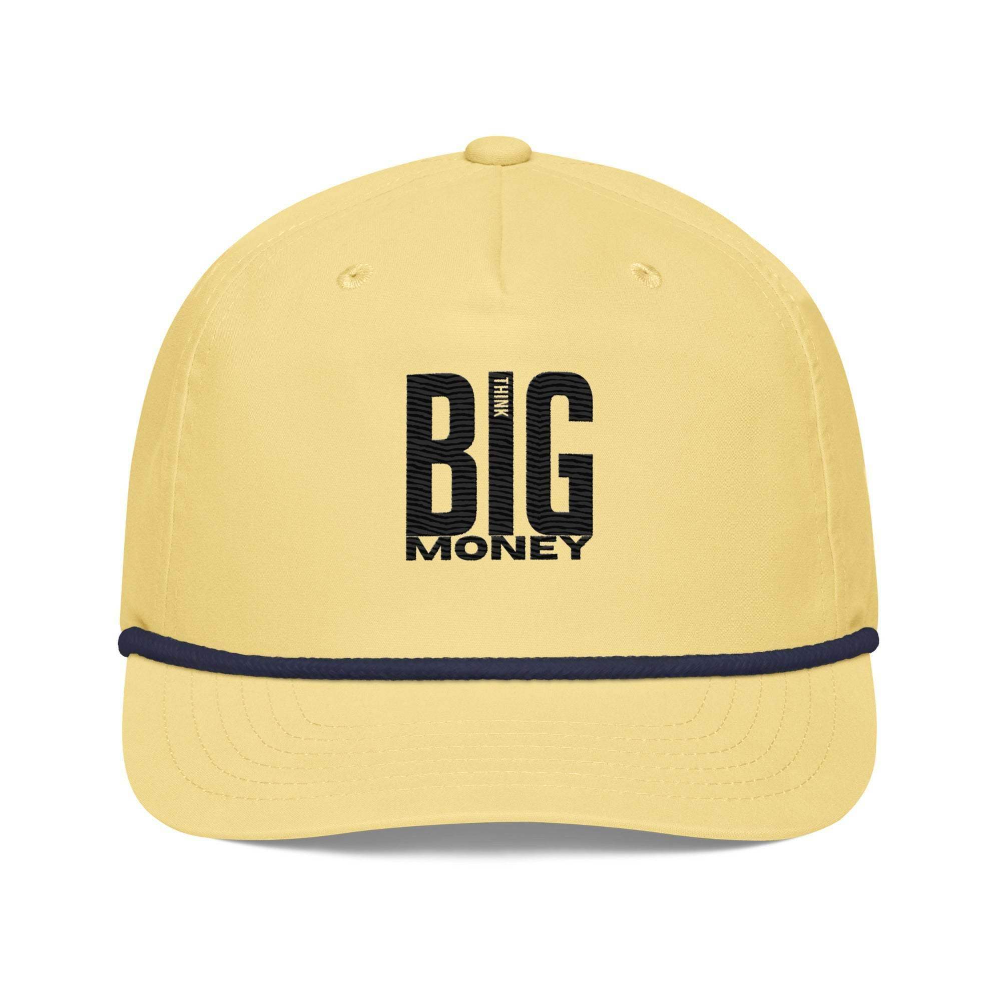 Think Big Money Golf Rope Cap - InvestmenTees