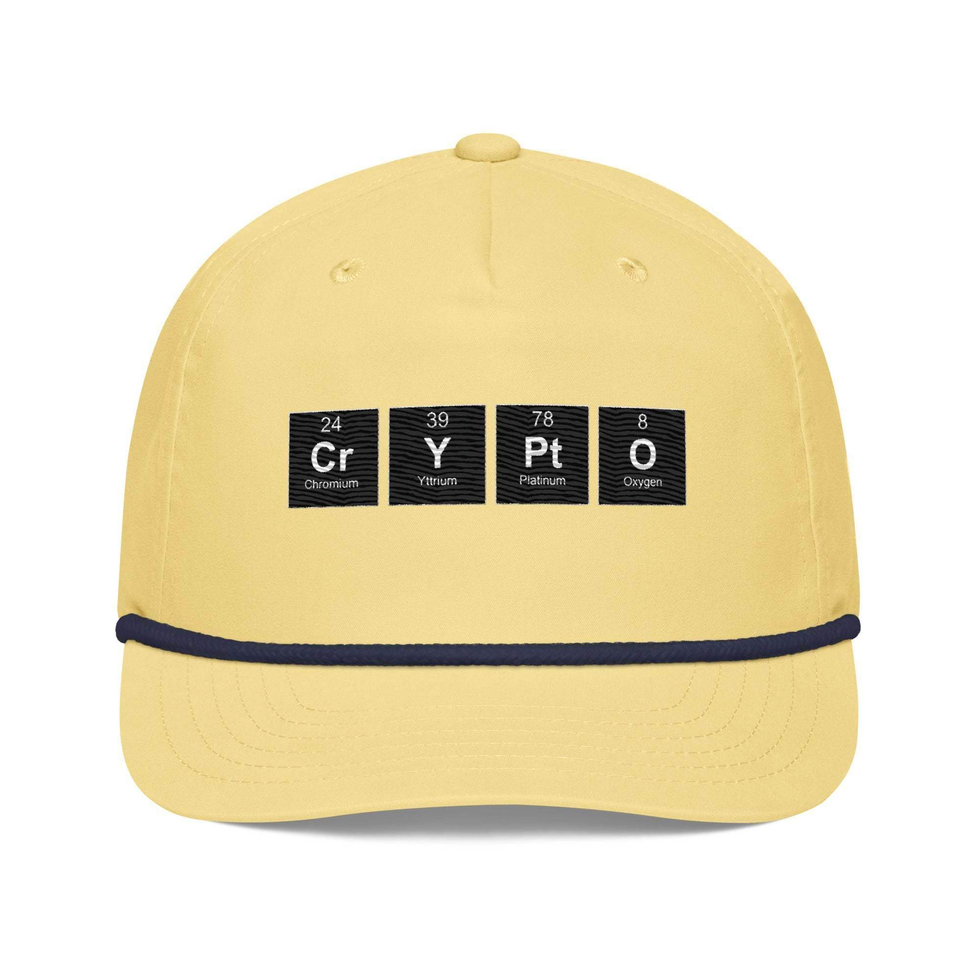 Crypto Golf Rope Cap - InvestmenTees