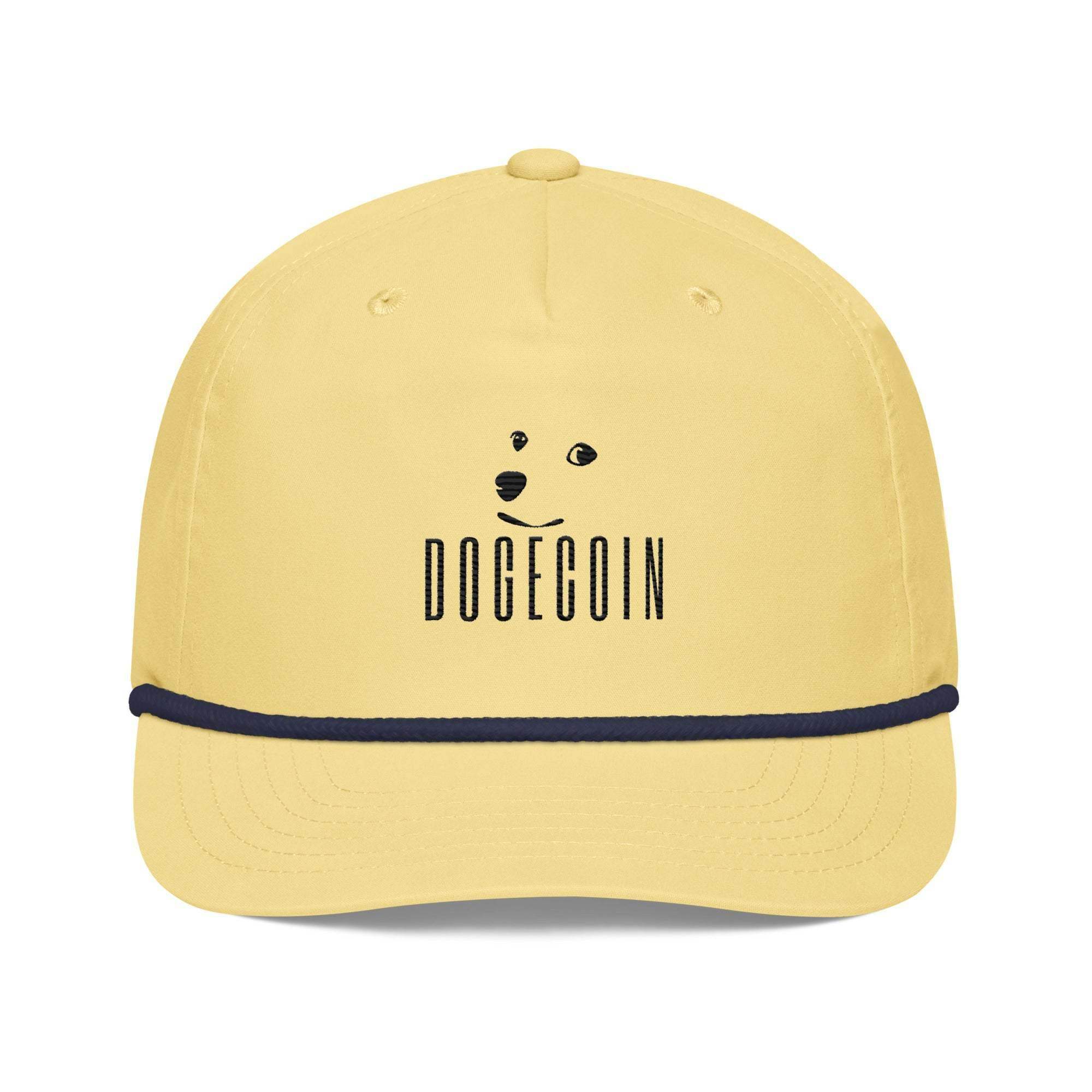 Dogecoin Golf Rope Cap - InvestmenTees