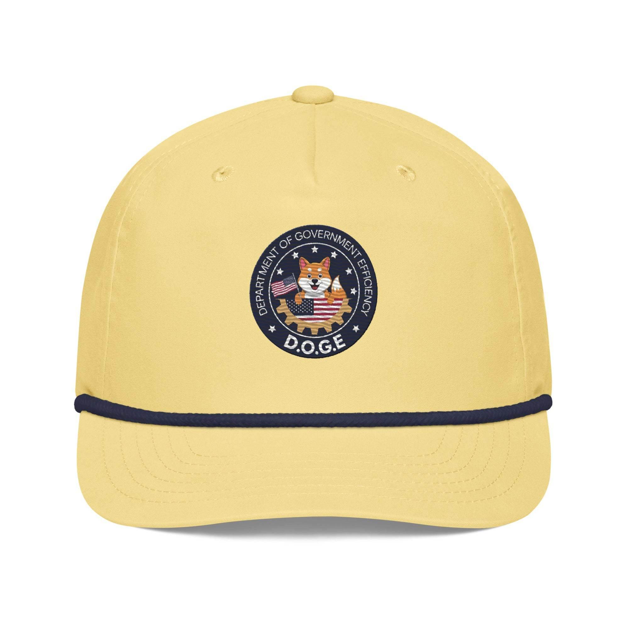 DOGE | Department of Efficiency Golf Rope Cap - InvestmenTees