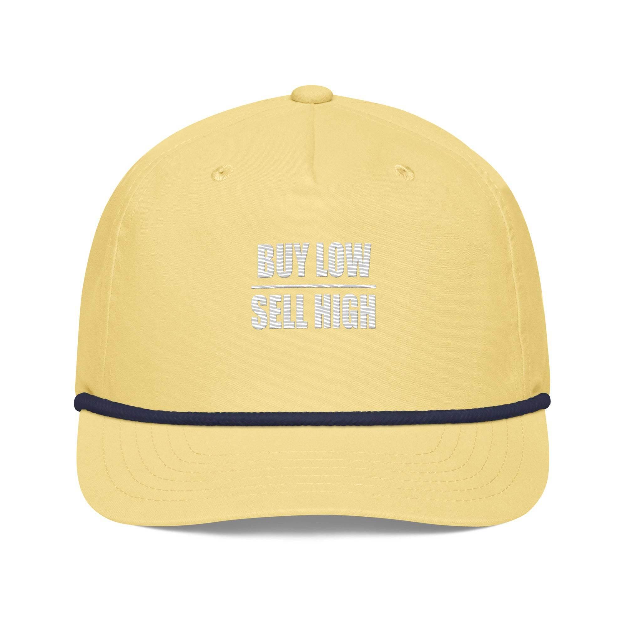 Buy Low Sell High Golf Rope Cap - InvestmenTees