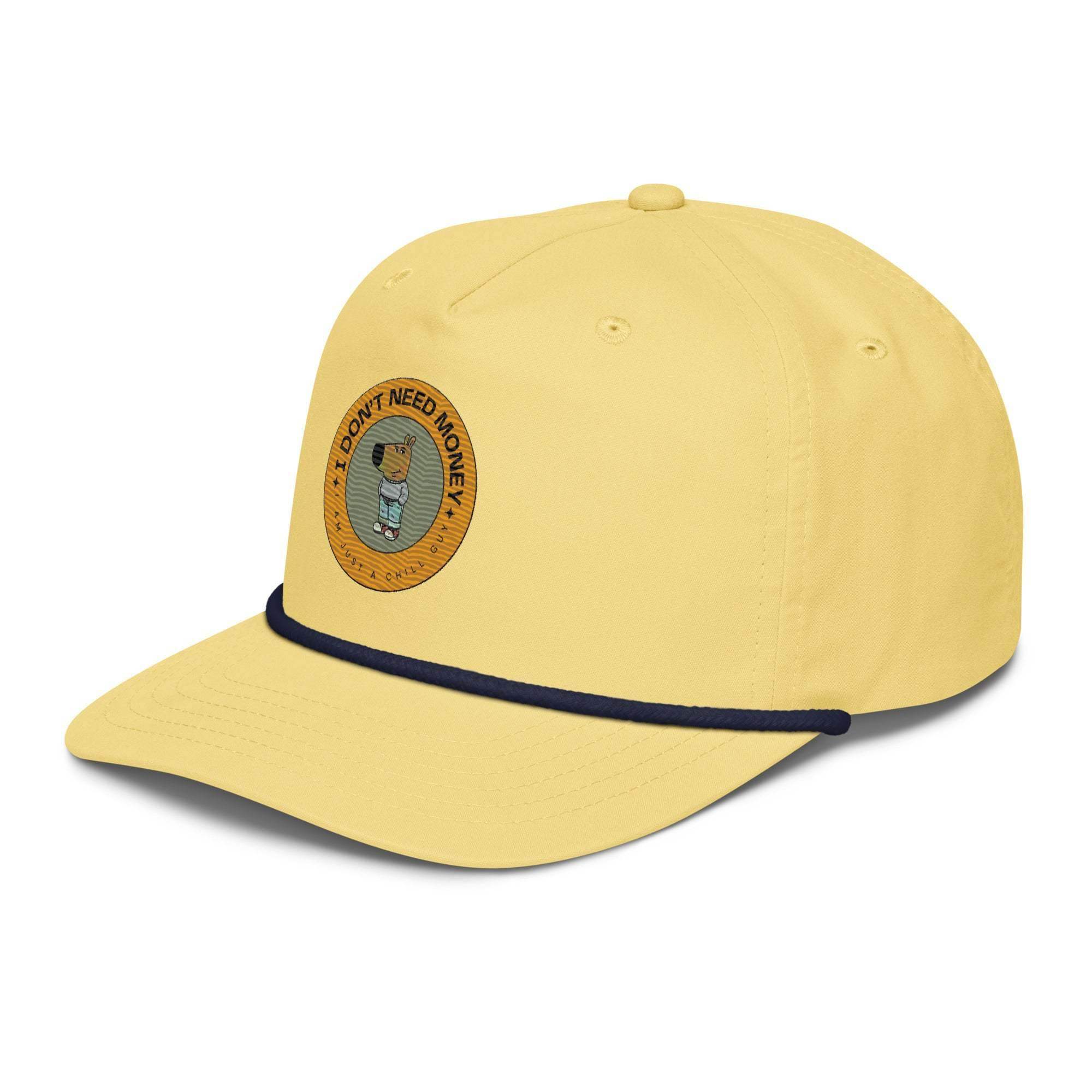 I Don't Need Money Golf Rope Cap - InvestmenTees