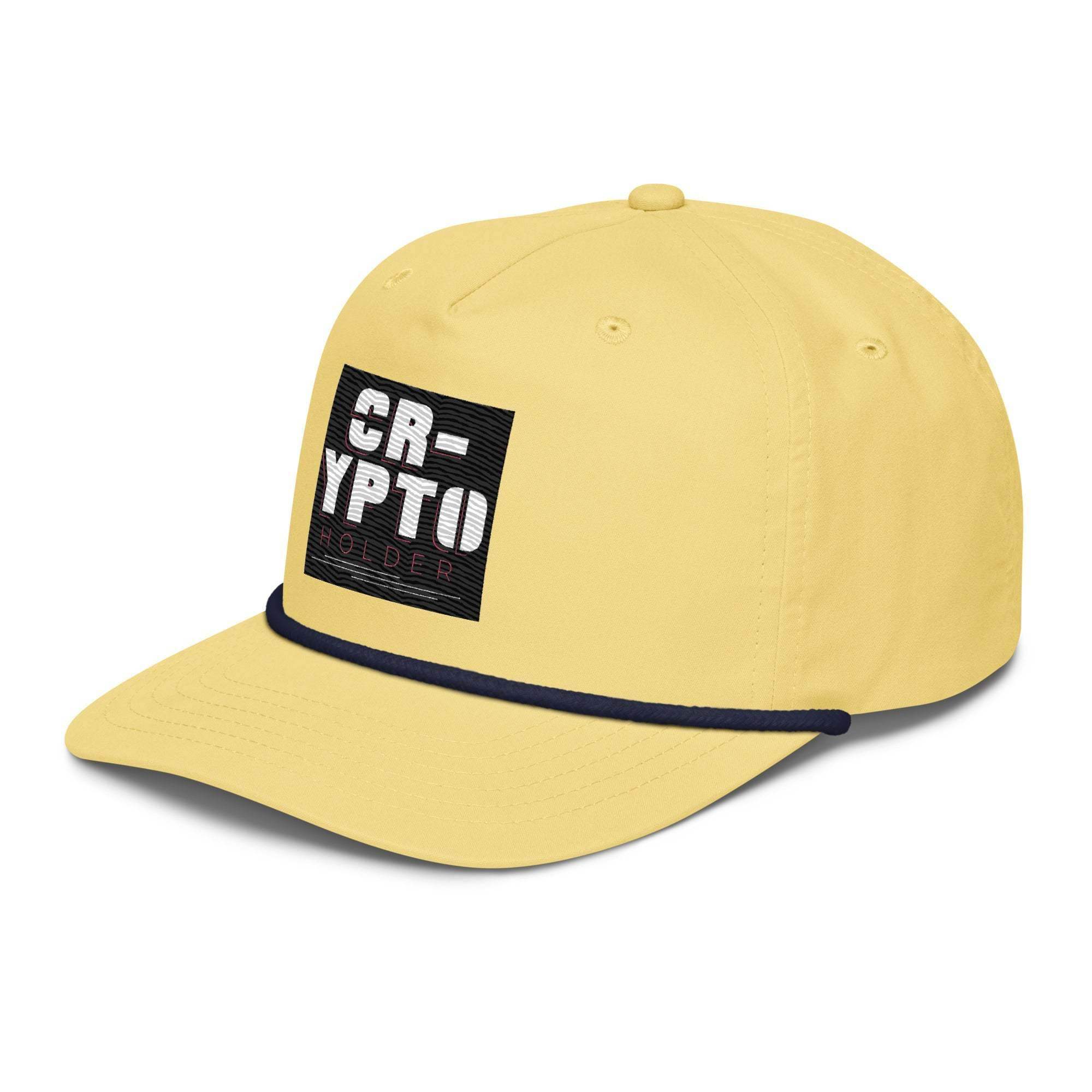 Crypto Holder Golf Rope Cap - InvestmenTees