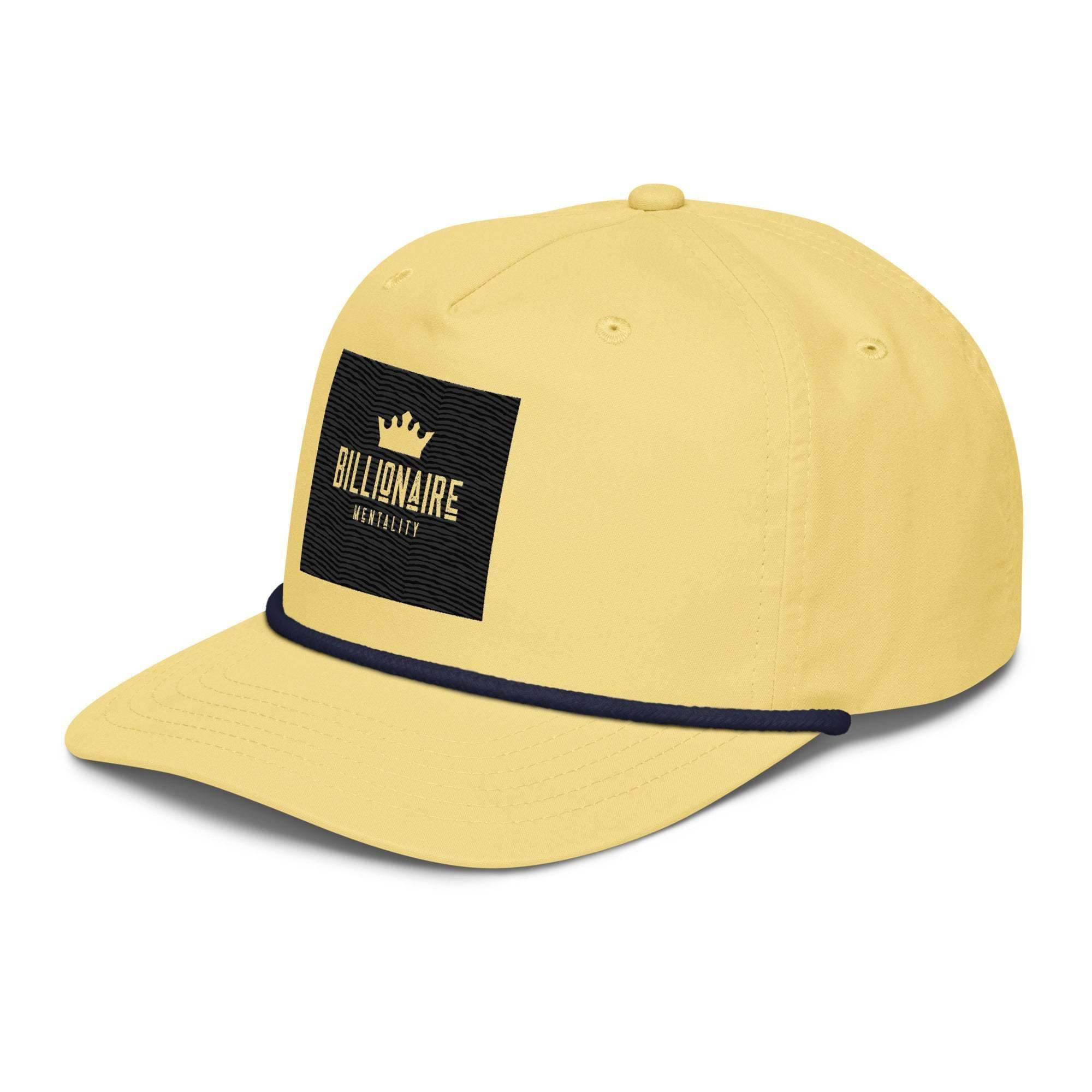 Billionaire Mentality Golf Rope Cap - InvestmenTees