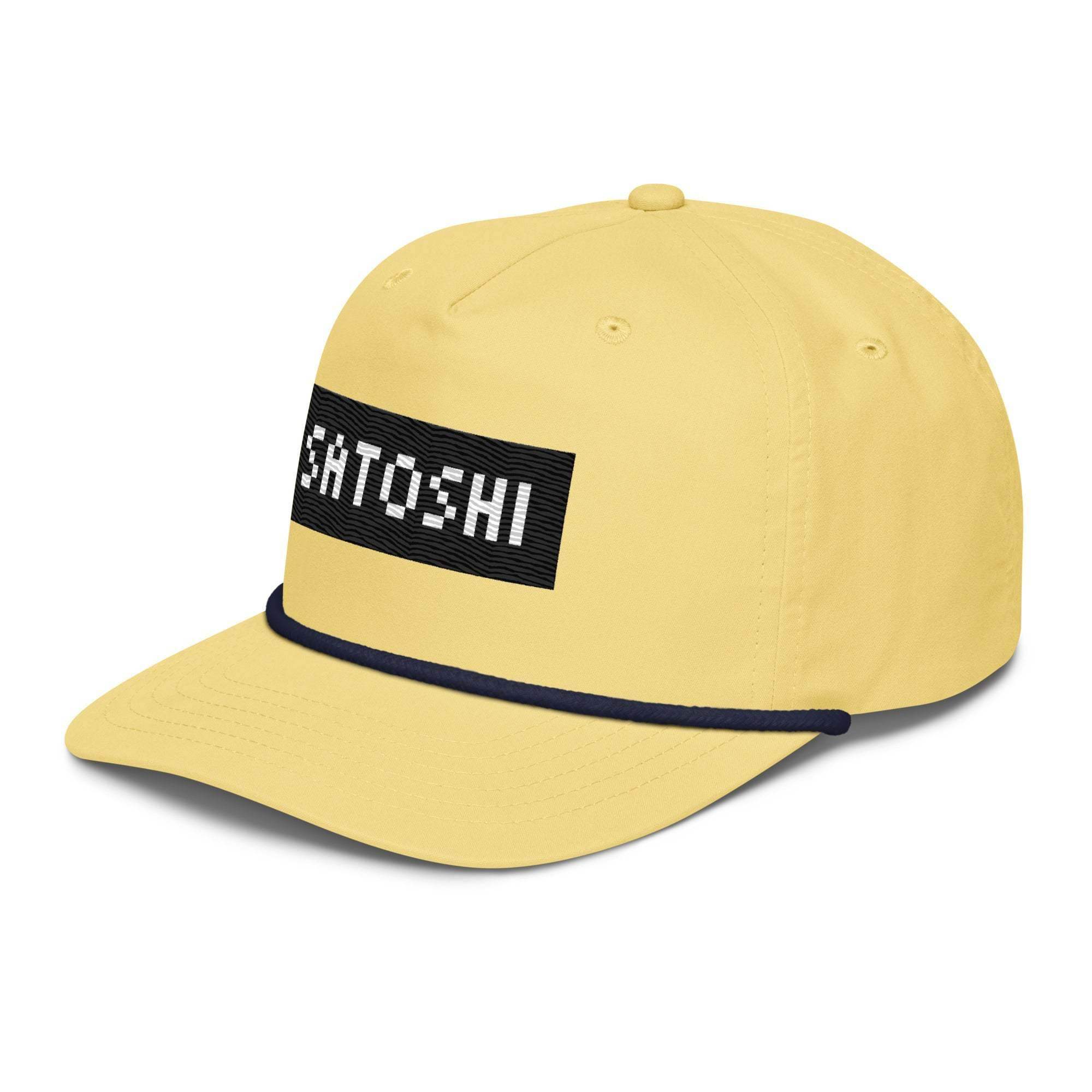 Satoshi Golf Rope Cap - InvestmenTees