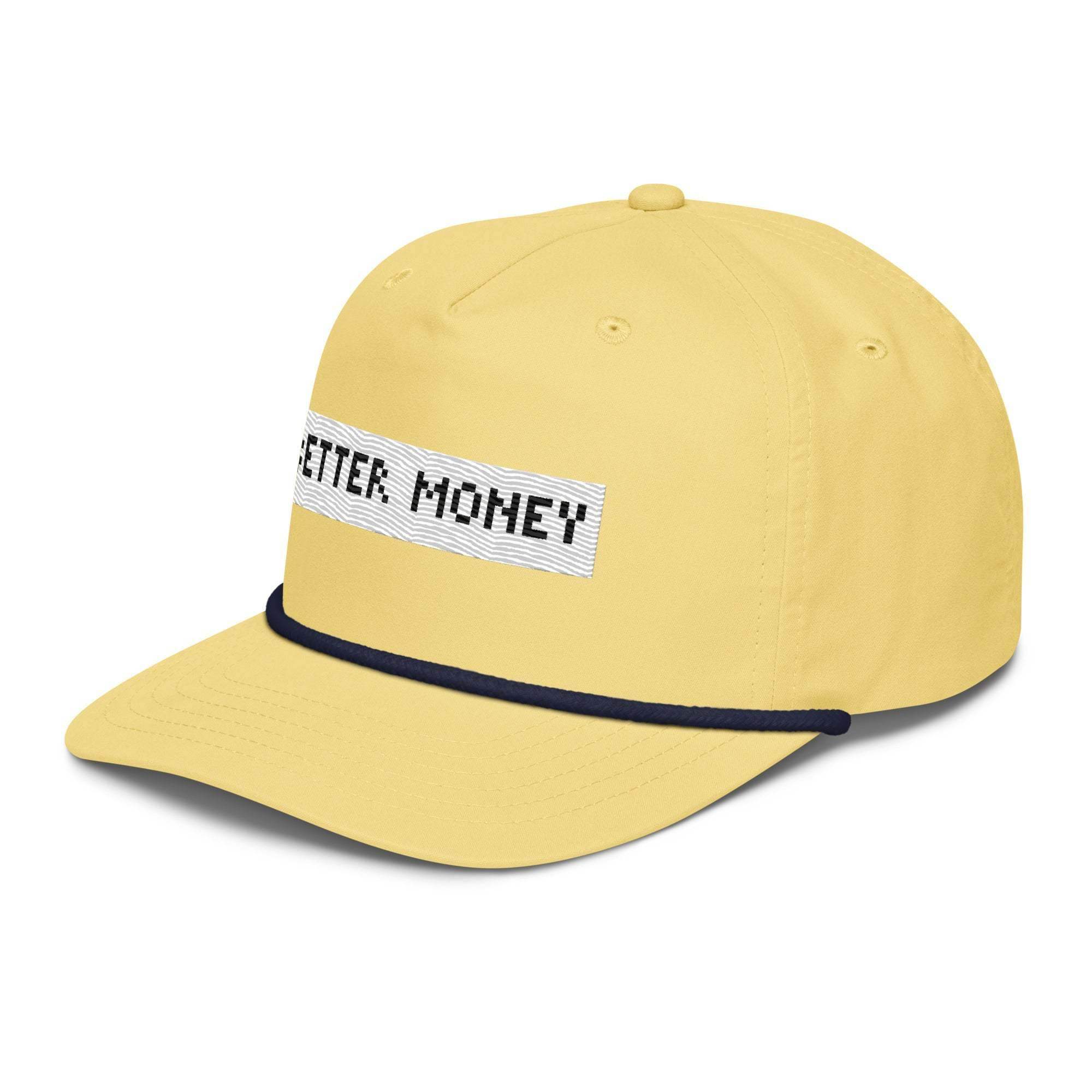Better Money Golf Rope Cap - InvestmenTees