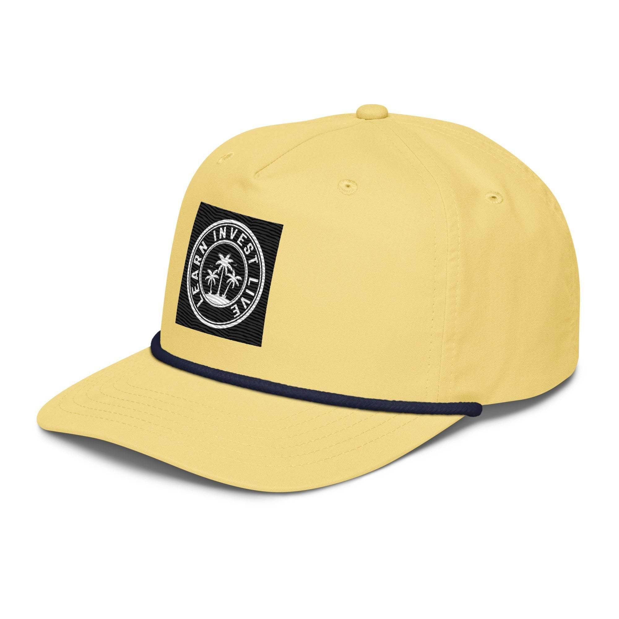 Learn | Invest | Live Golf Rope Cap - InvestmenTees