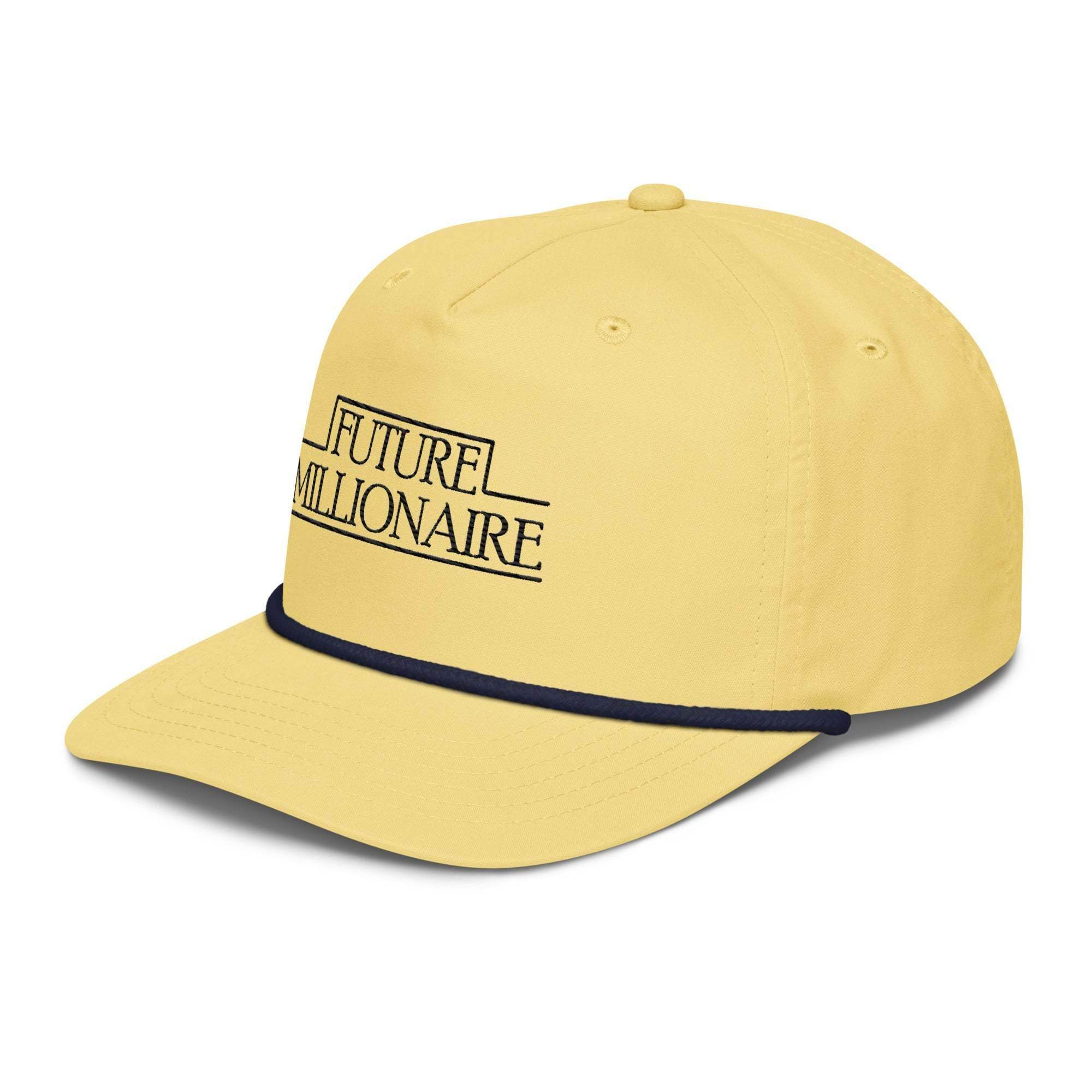 Future Millionaire Golf Rope Cap - InvestmenTees