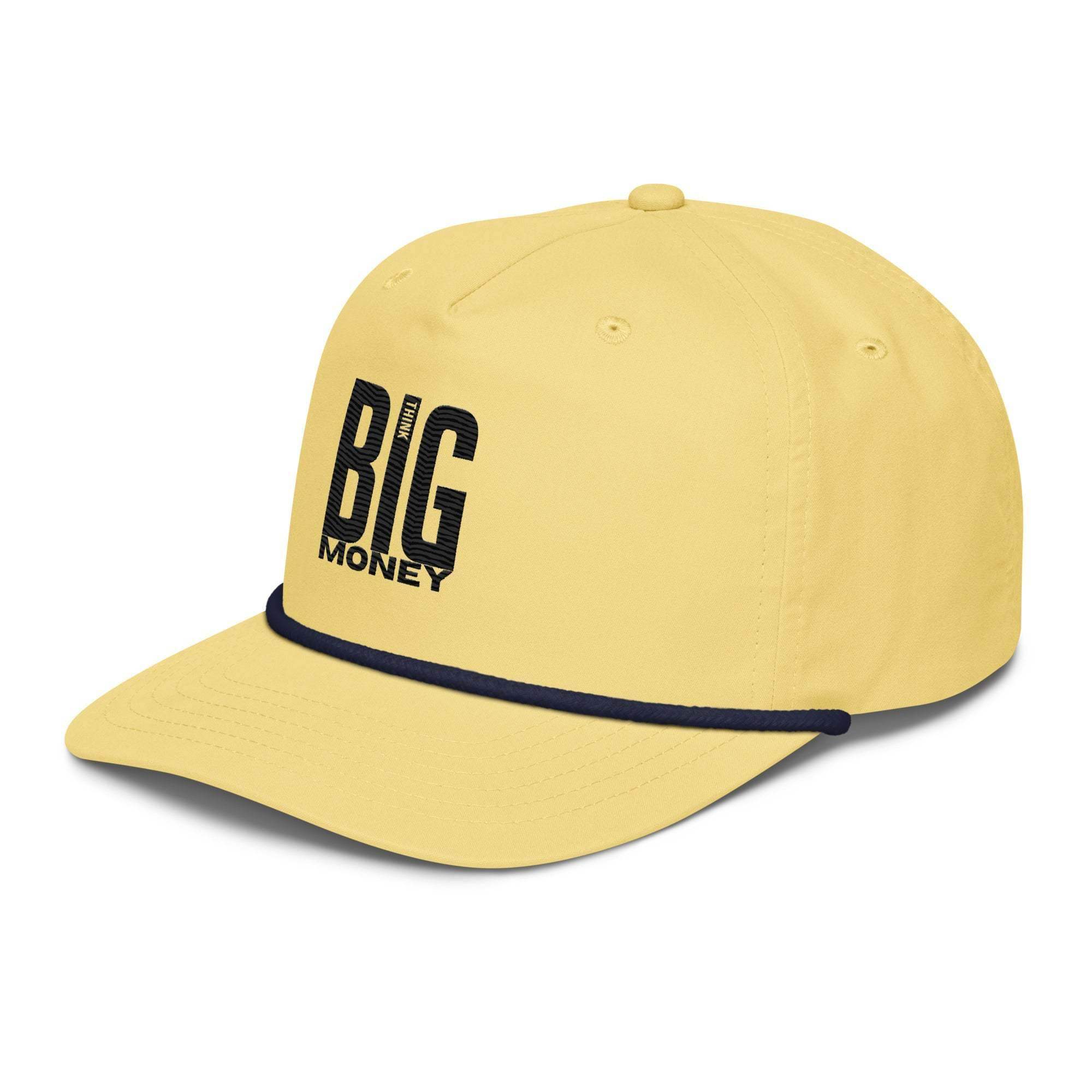 Think Big Money Golf Rope Cap - InvestmenTees