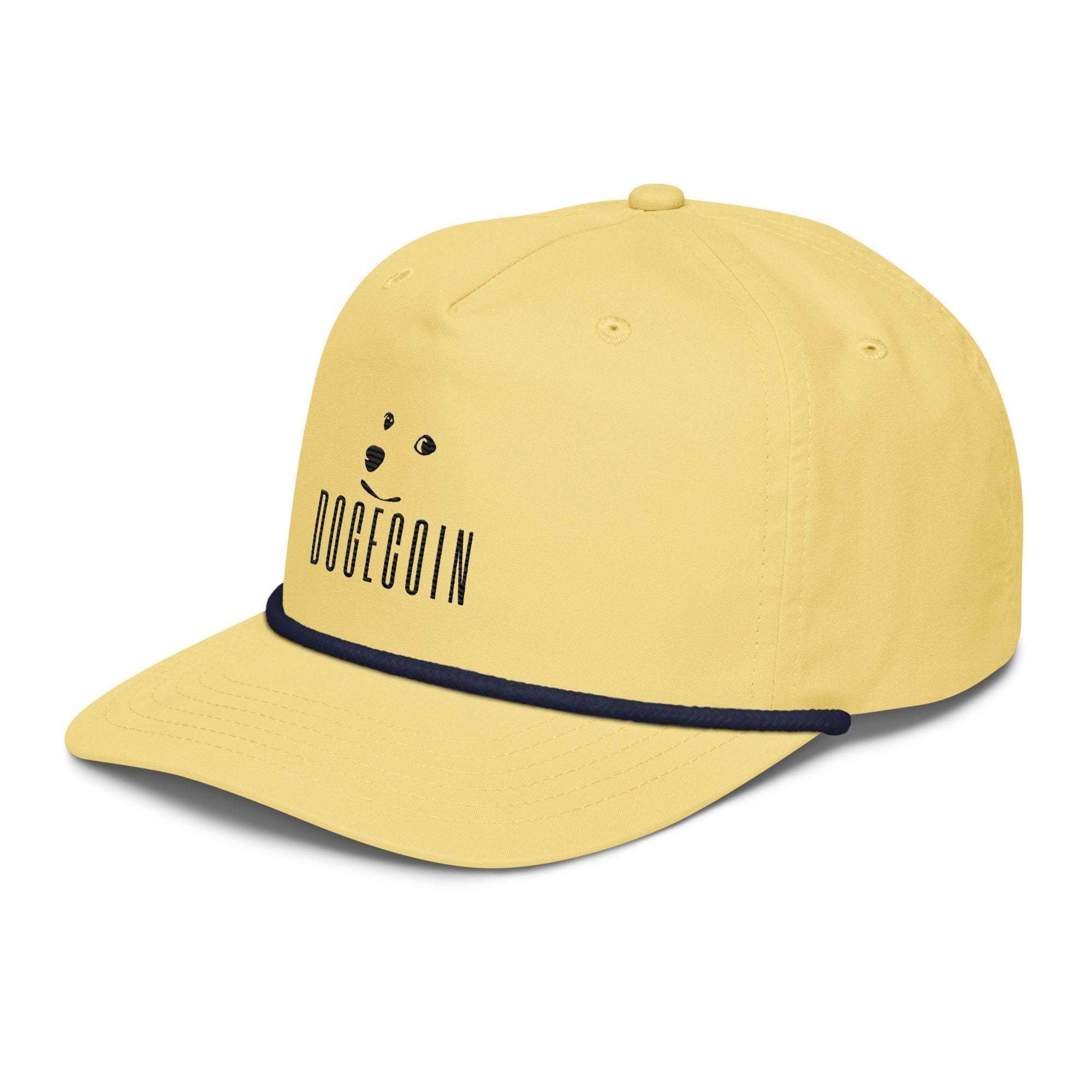 Dogecoin Golf Rope Cap - InvestmenTees