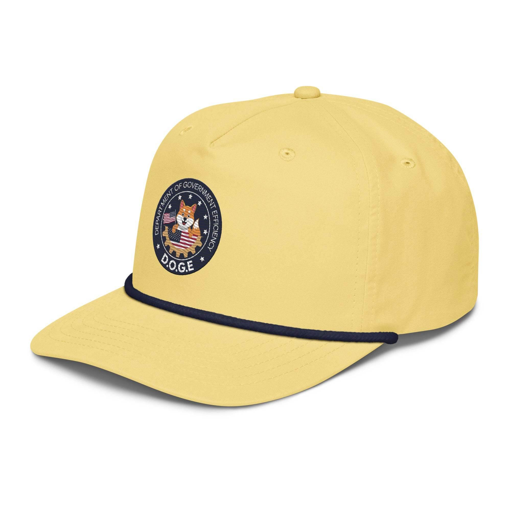 DOGE | Department of Efficiency Golf Rope Cap - InvestmenTees