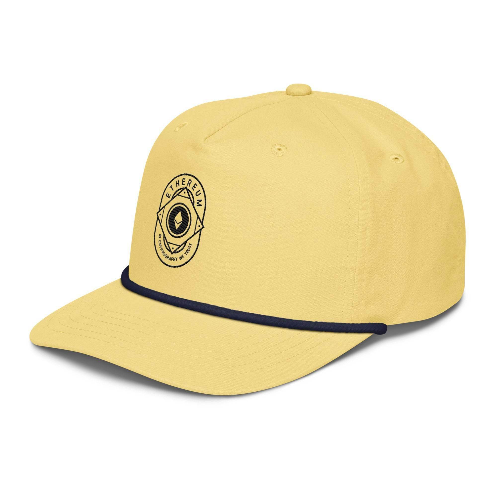 Ethereum We Trust Golf Rope Cap - InvestmenTees