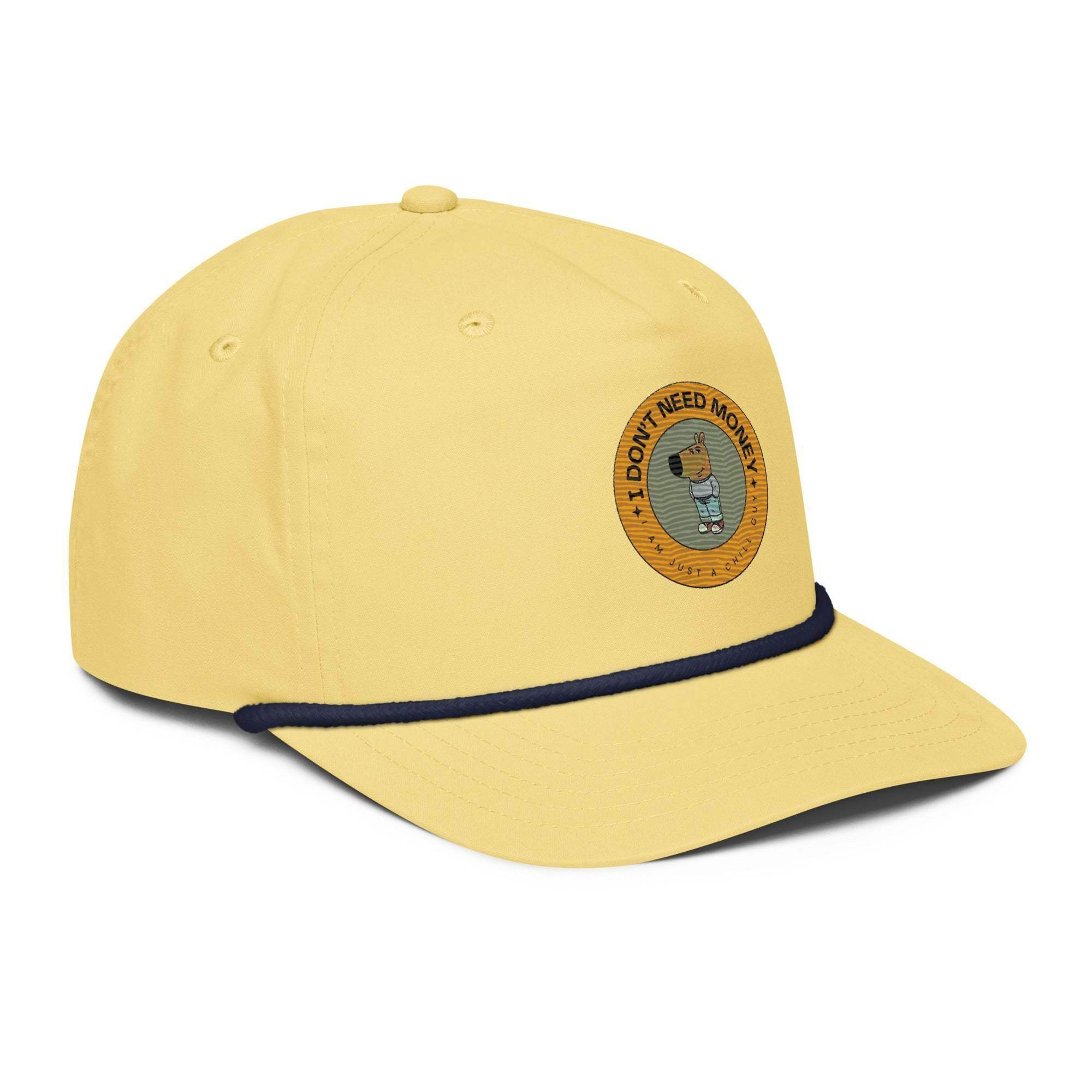 I Don't Need Money Golf Rope Cap - InvestmenTees