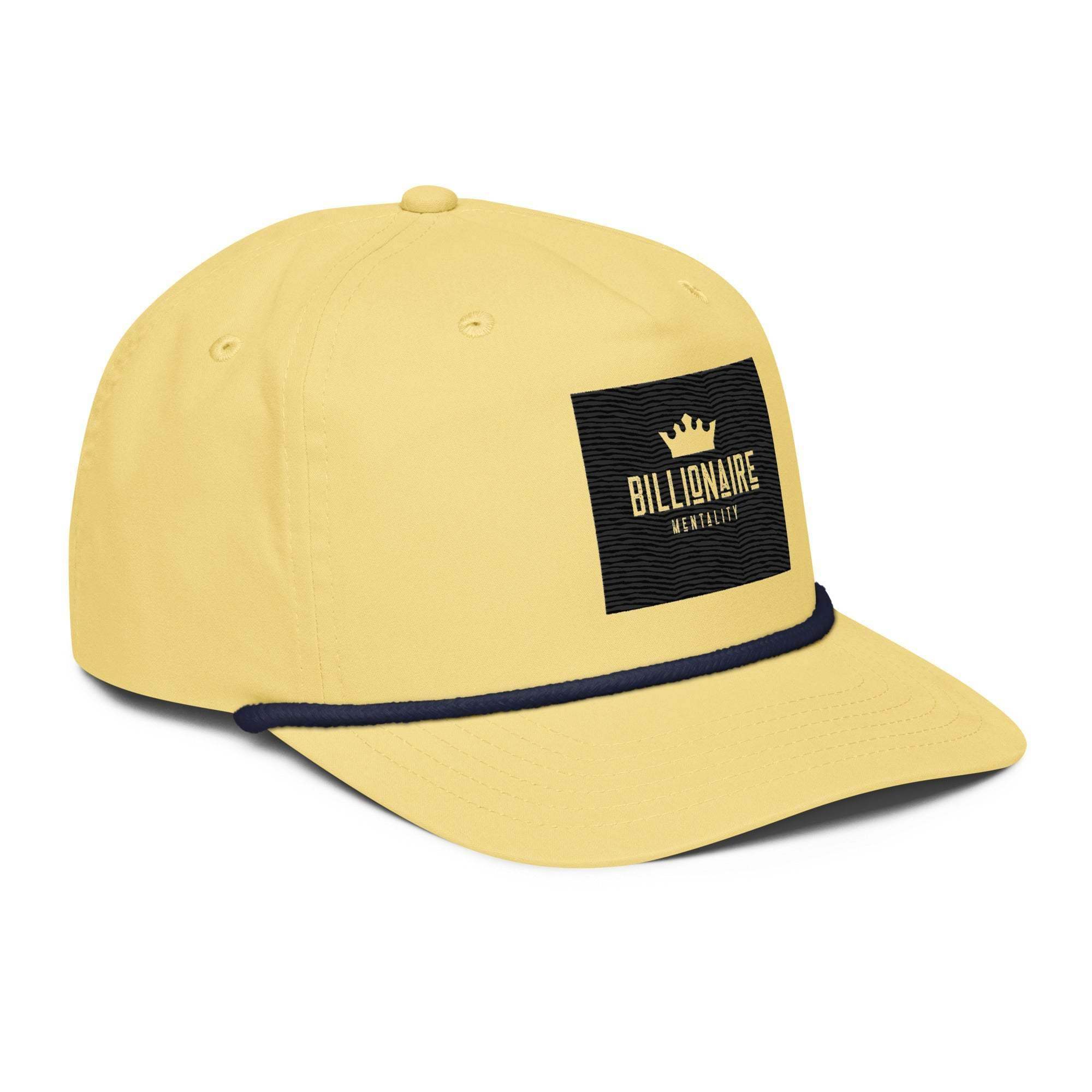 Billionaire Mentality Golf Rope Cap - InvestmenTees