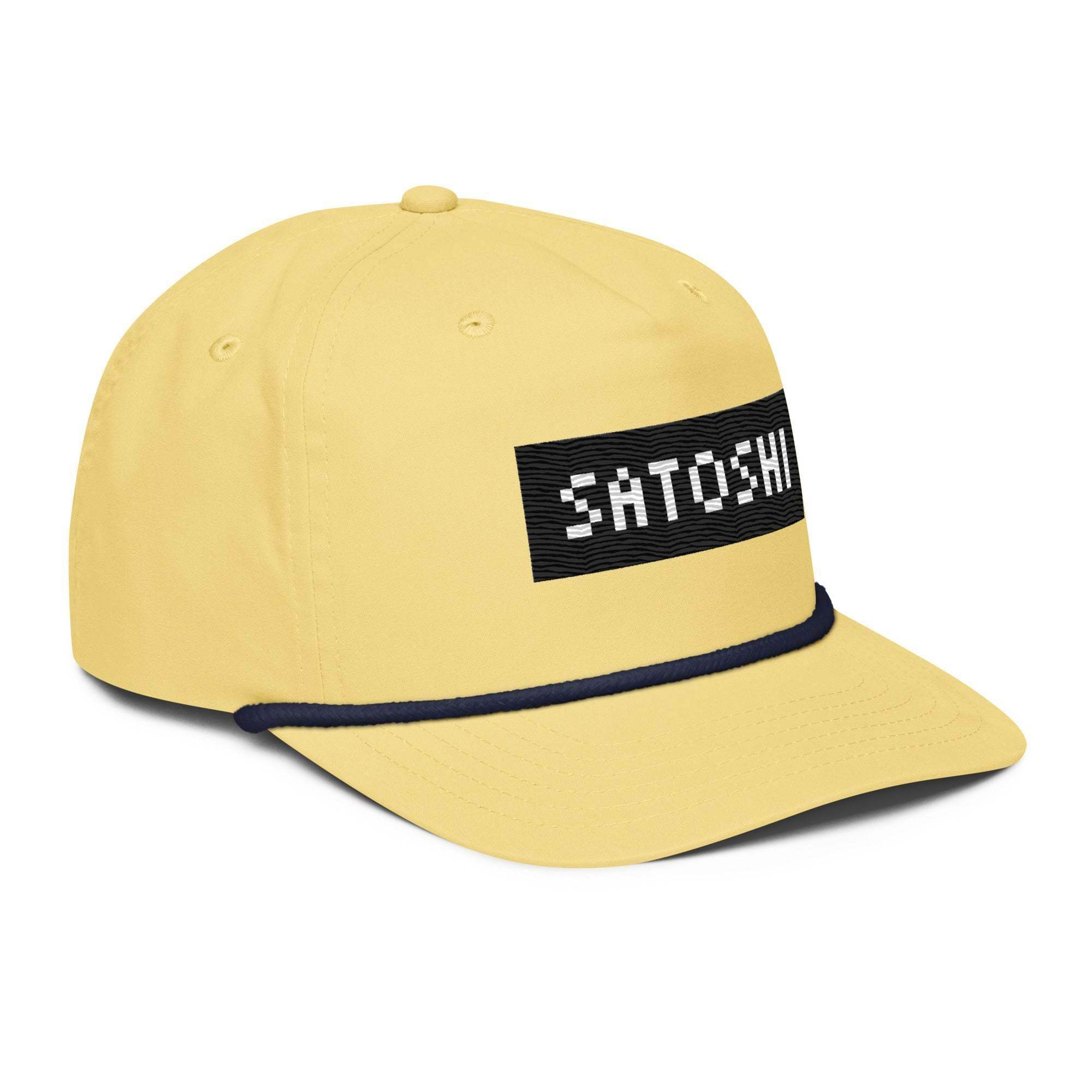 Satoshi Golf Rope Cap - InvestmenTees