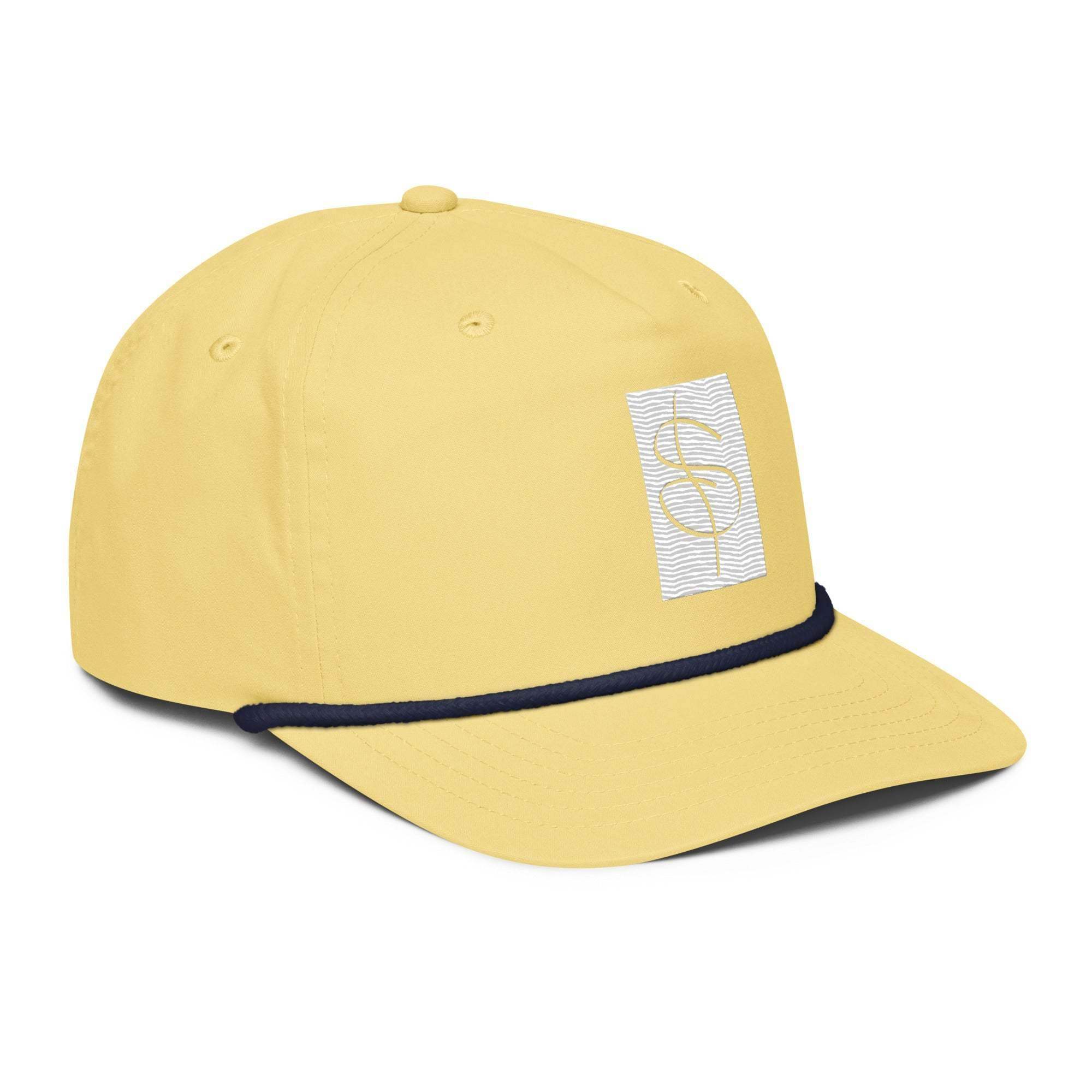Dollar Symbol Golf Rope Cap - InvestmenTees