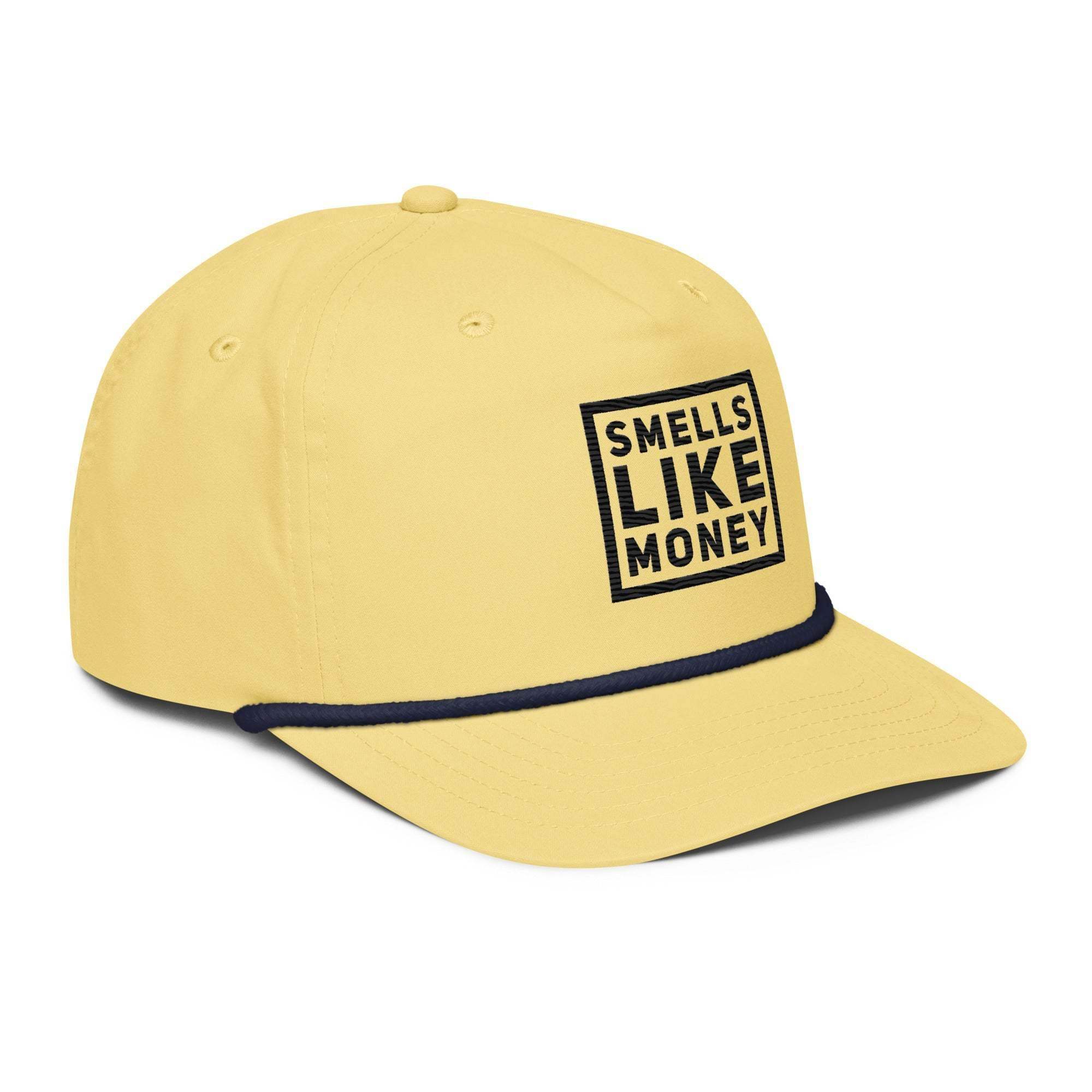 Smells Like Money Golf Rope Cap - InvestmenTees