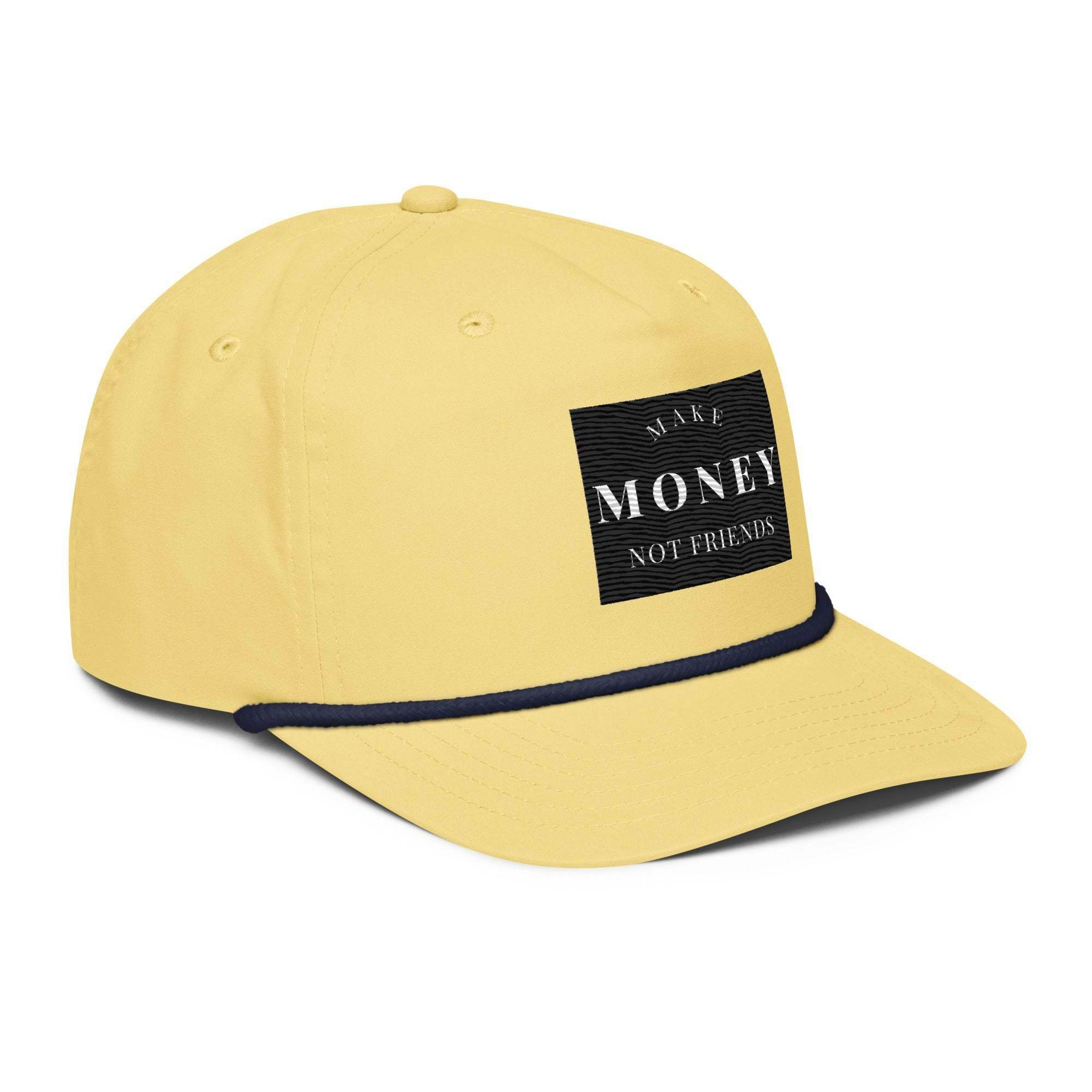 Make Money Golf Rope Cap - InvestmenTees