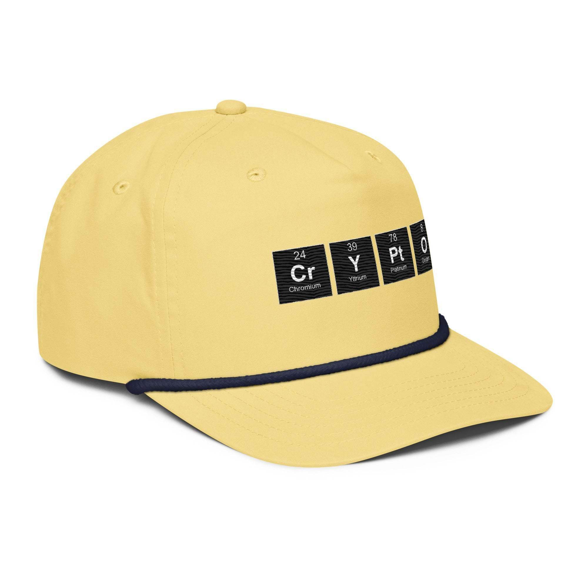 Crypto Golf Rope Cap - InvestmenTees