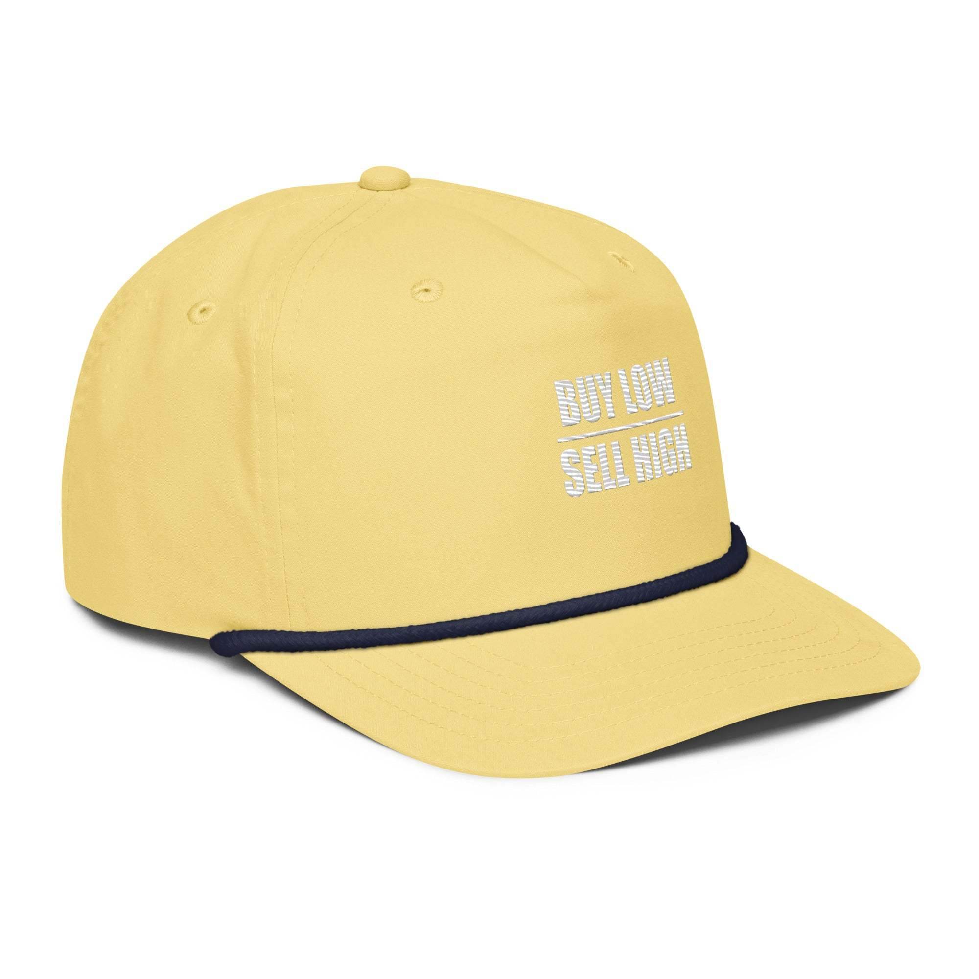 Buy Low Sell High Golf Rope Cap - InvestmenTees