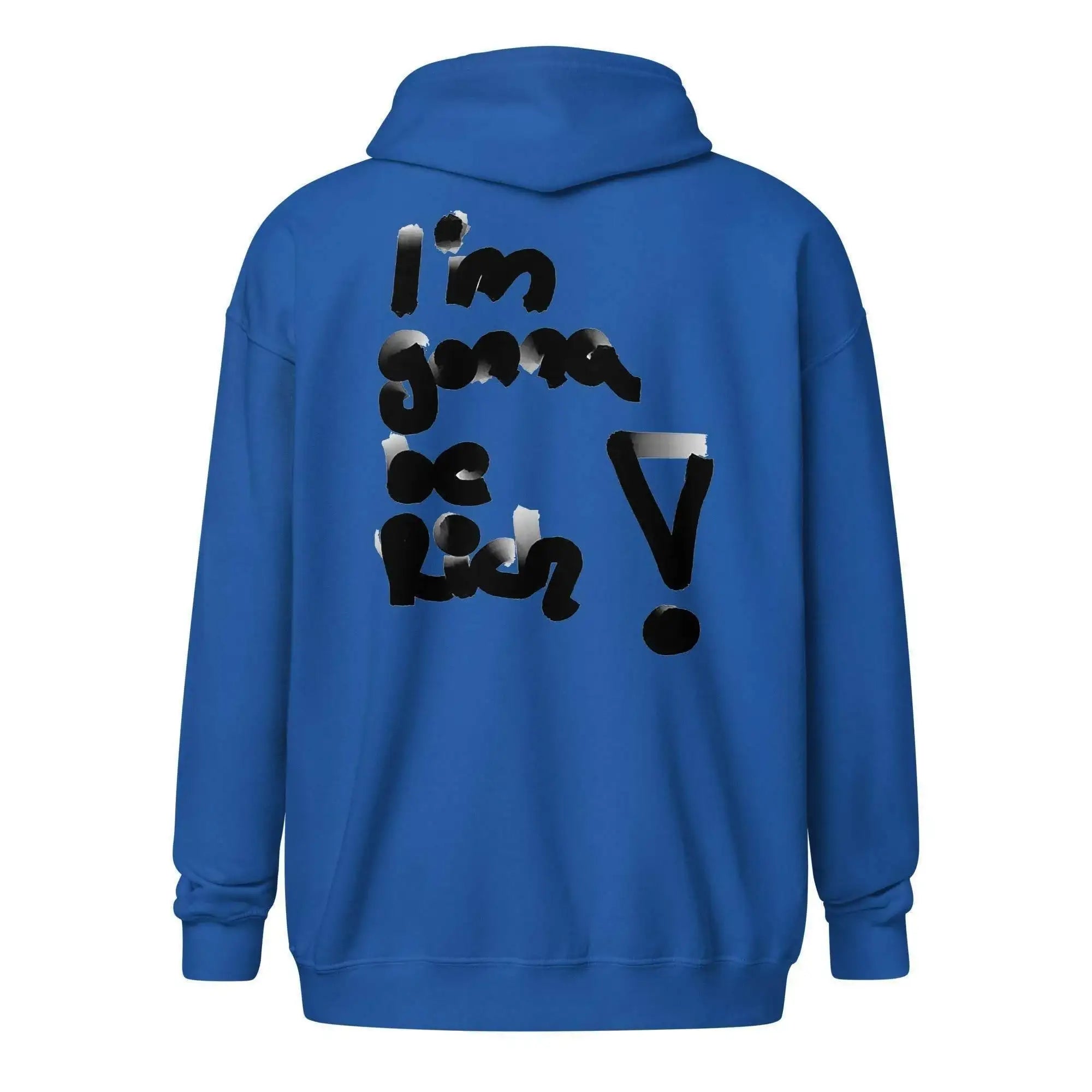 Gonna Be Rich Zip Up Hoodie - InvestmenTees