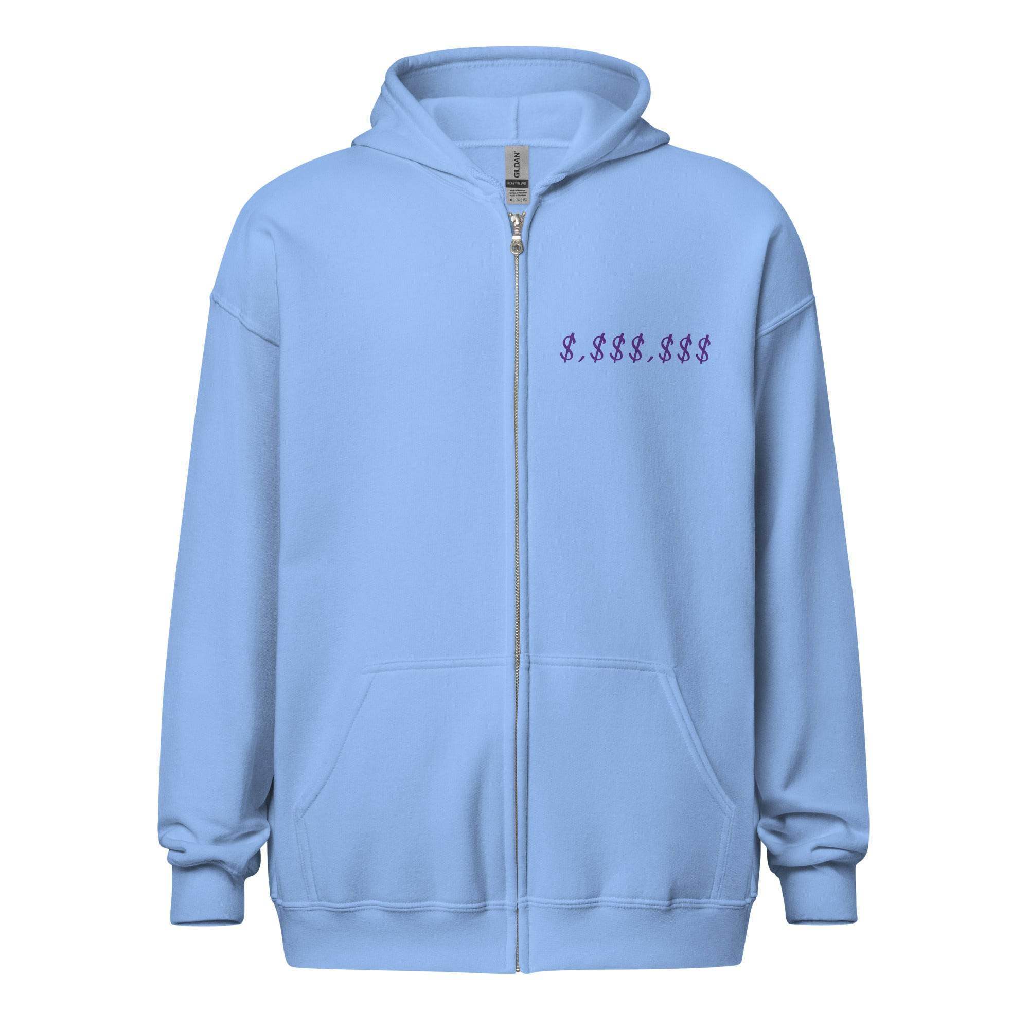Hip & Bearish Zip Up Hoodie - InvestmenTees