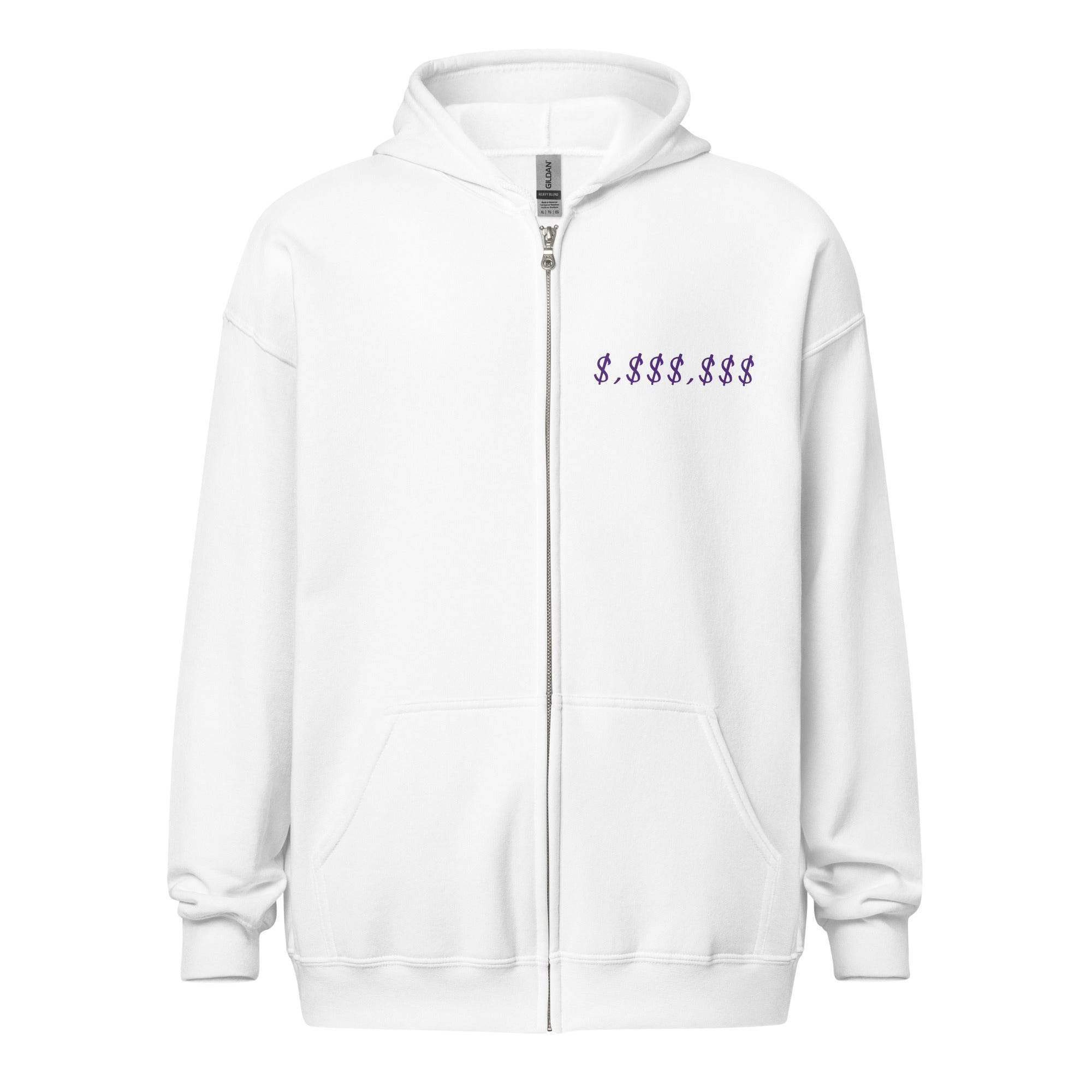 Hip & Bearish Zip Up Hoodie - InvestmenTees