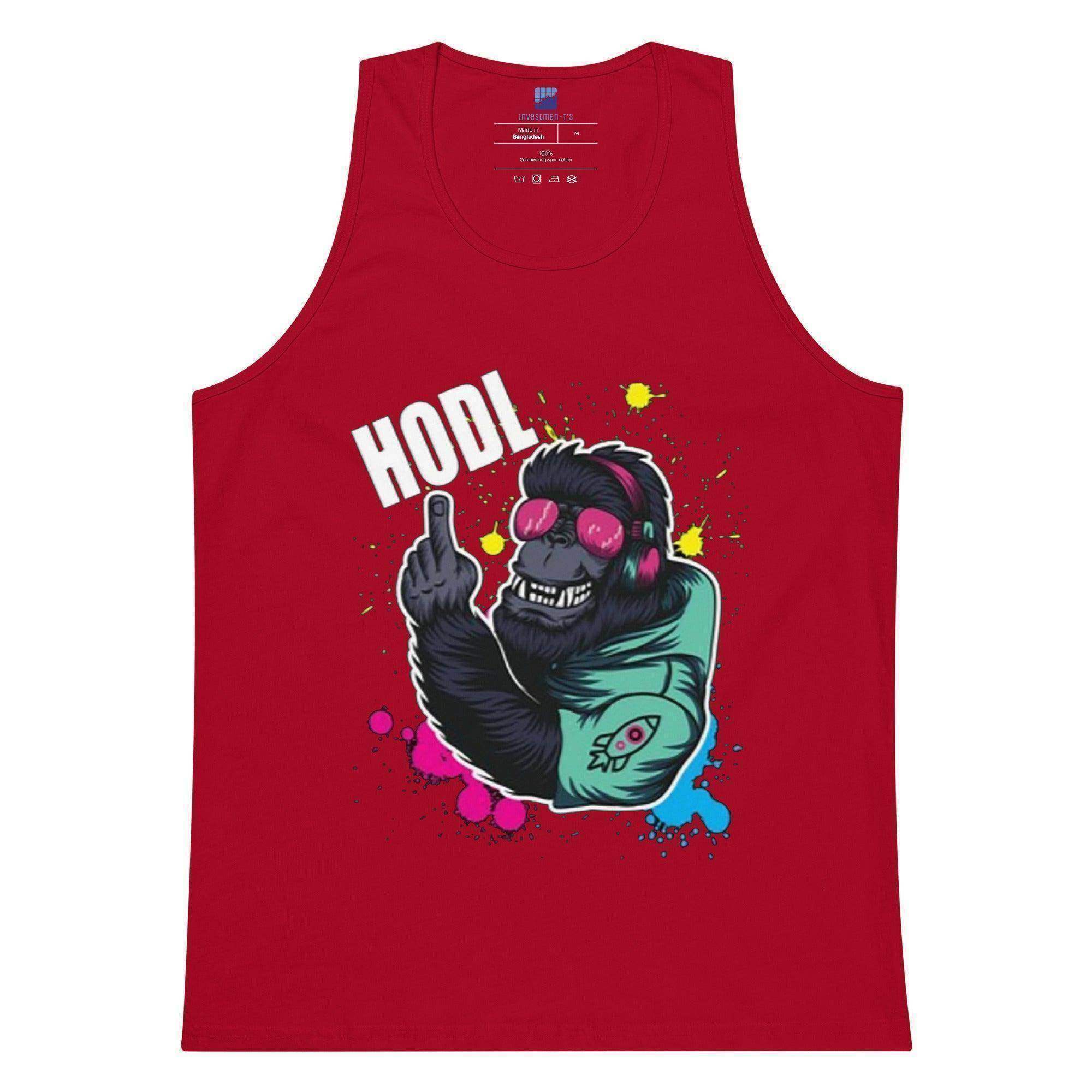 HODL-Ape Gorilla Gang Tank Top - InvestmenTees