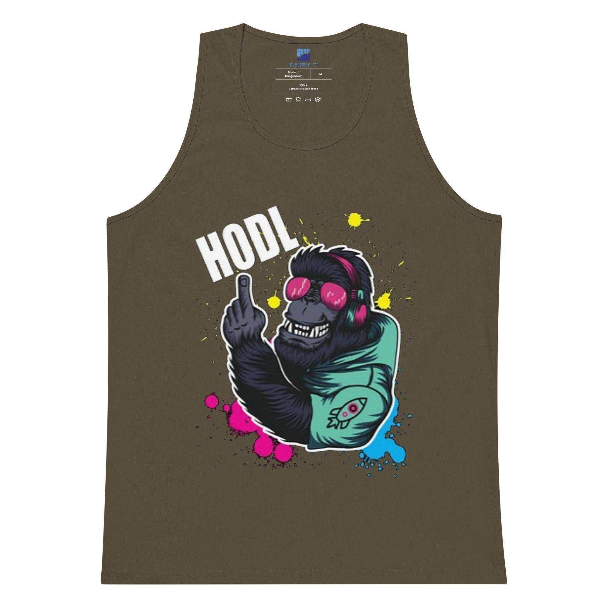 HODL-Ape Gorilla Gang Tank Top - InvestmenTees