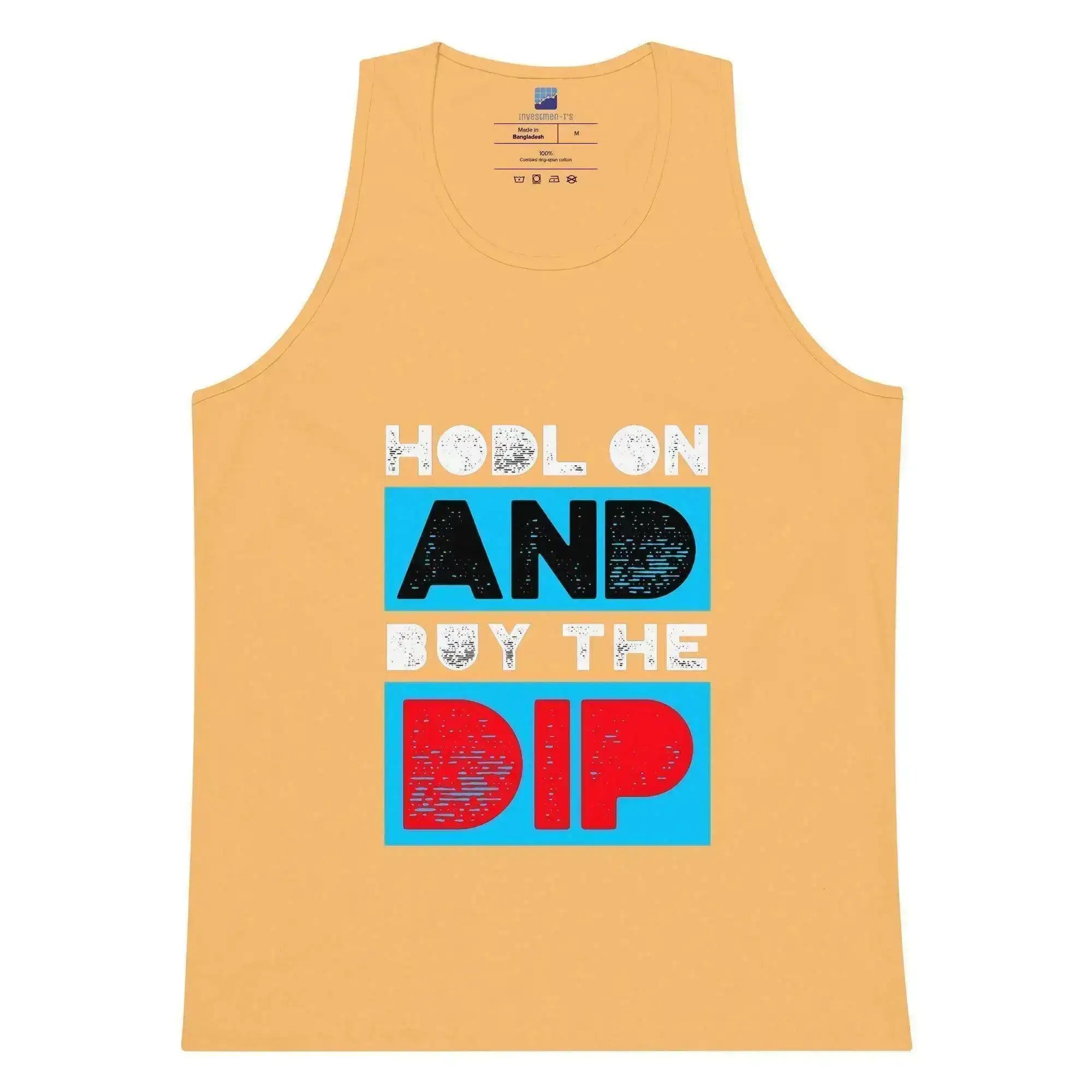 Hodl On & Buy The Dip Tank Top - InvestmenTees