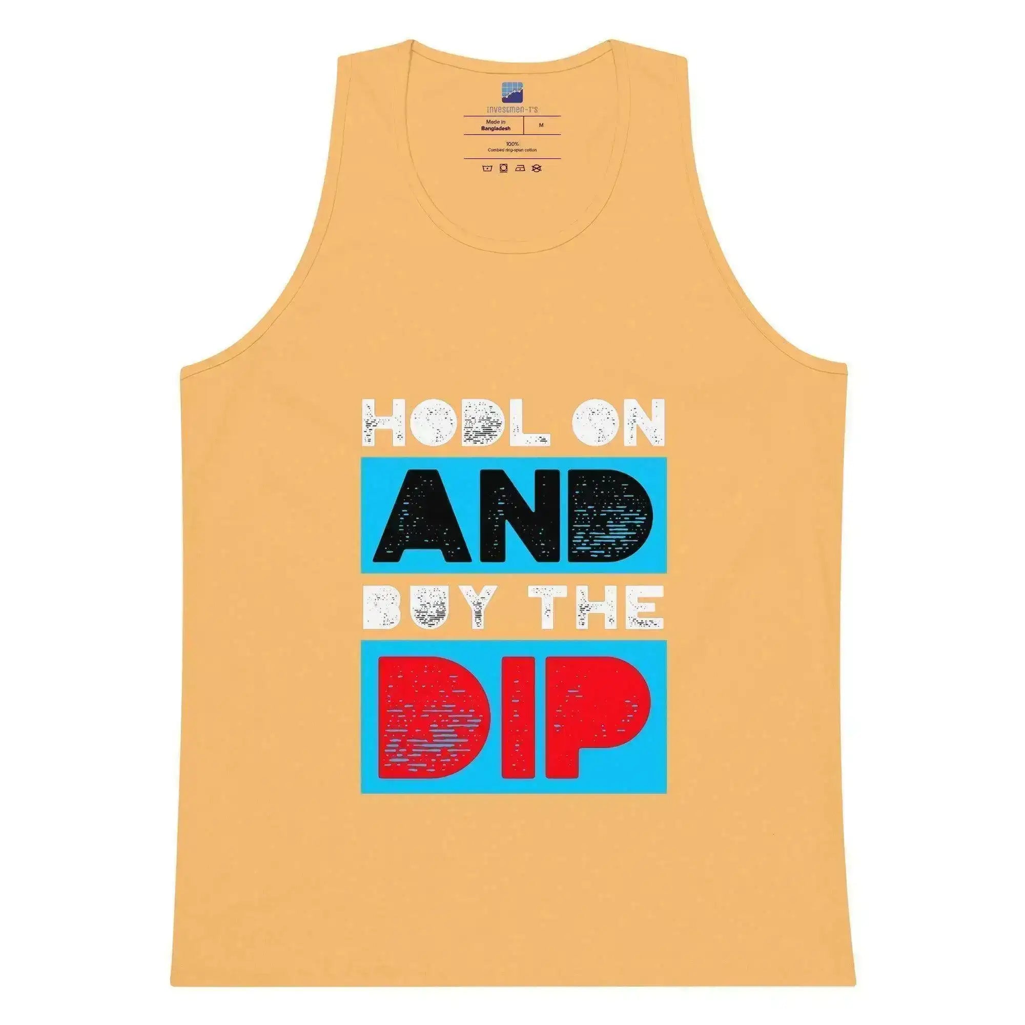 Hodl On & Buy The Dip Tank Top - InvestmenTees