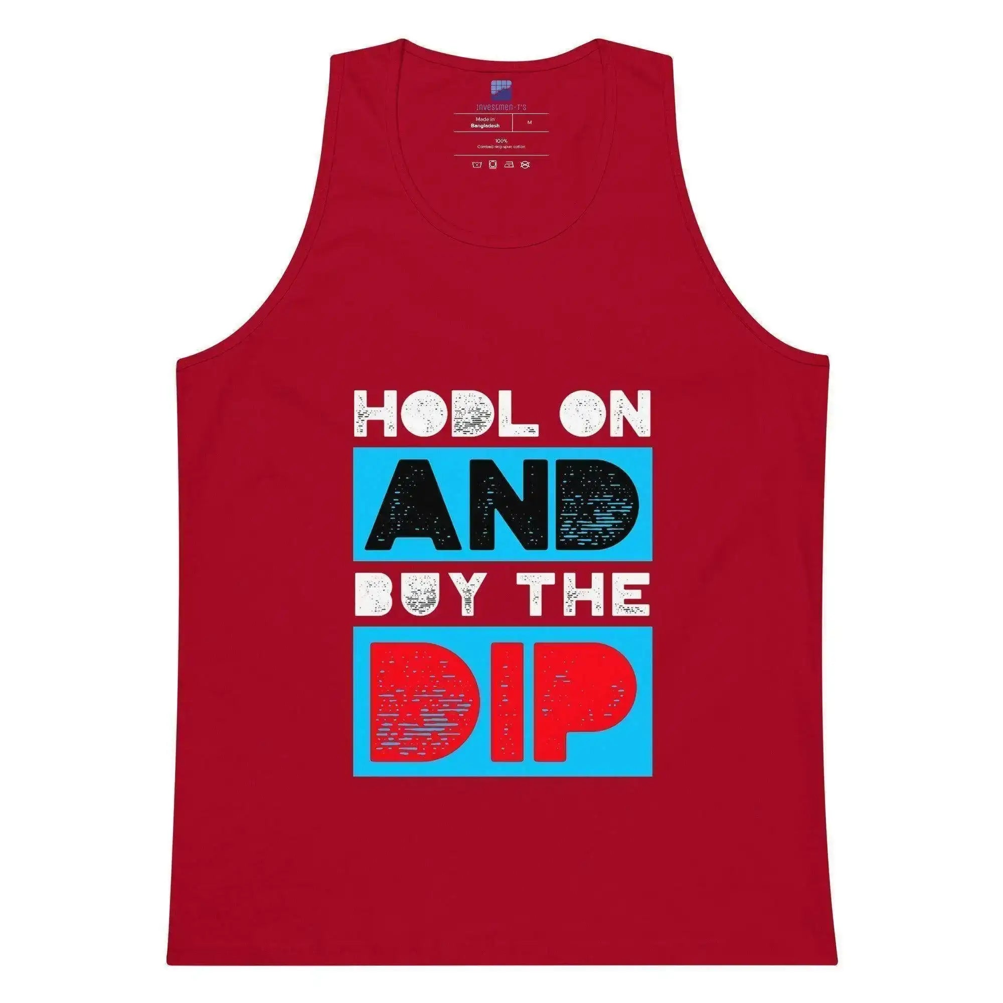 Hodl On & Buy The Dip Tank Top - InvestmenTees