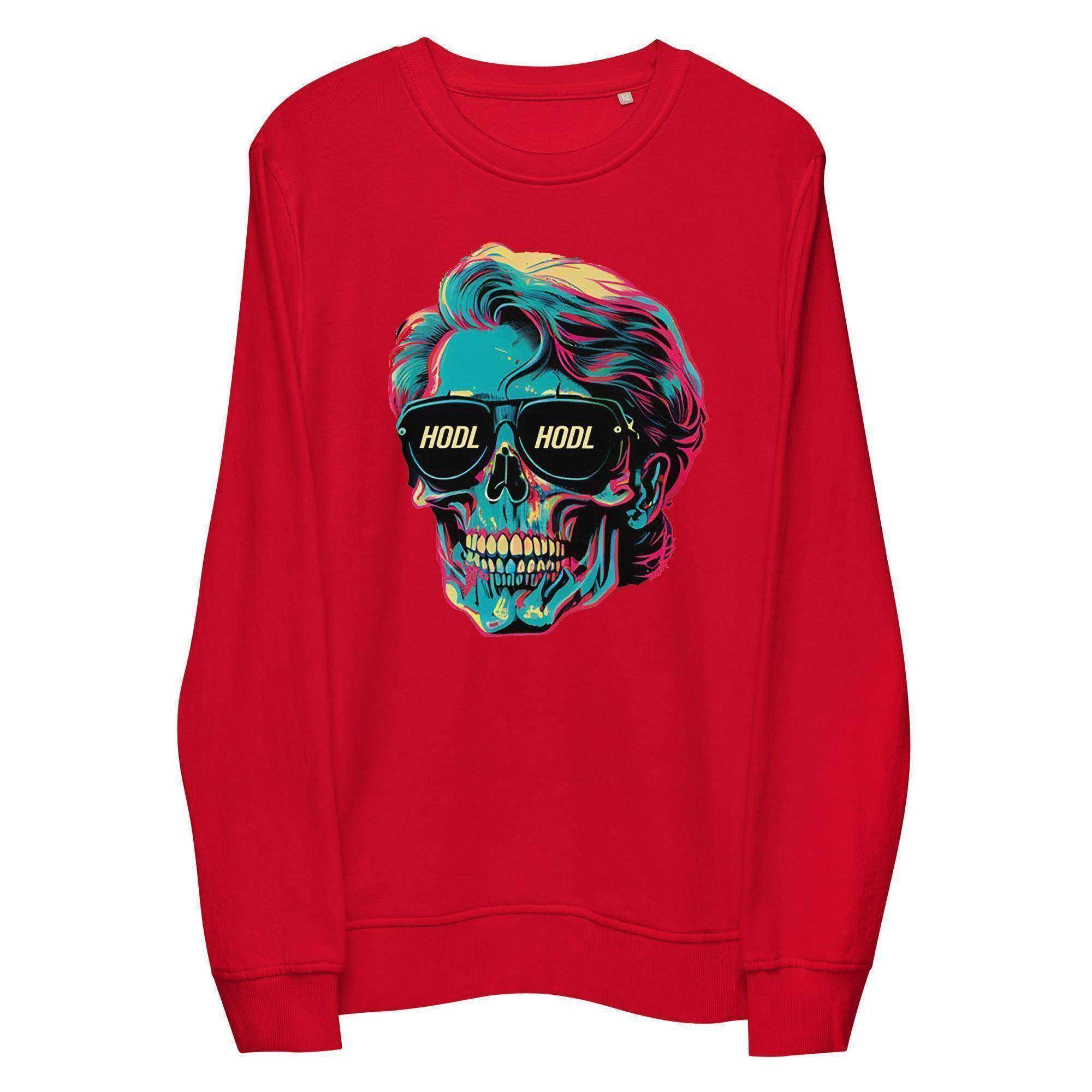 HODL Skull Sweatshirt - InvestmenTees